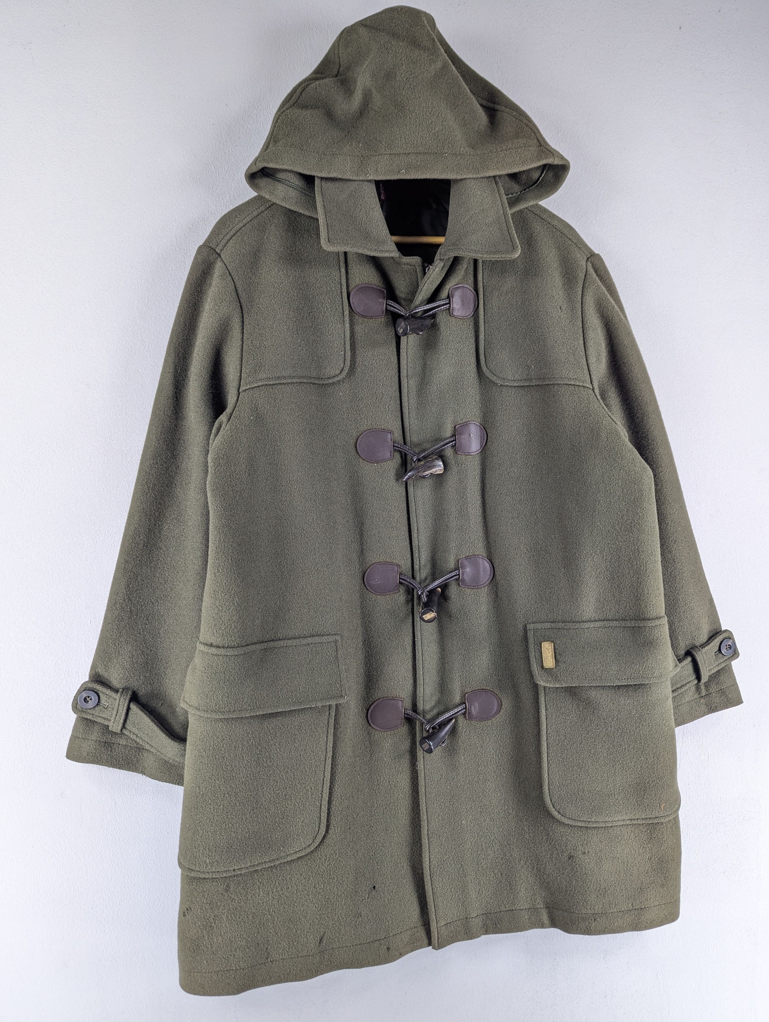 Levi's Vintage Levi's Wool Duffle Coat Hooded Jacket Size US M / EU 48-50 / 2 - 3 Thumbnail
