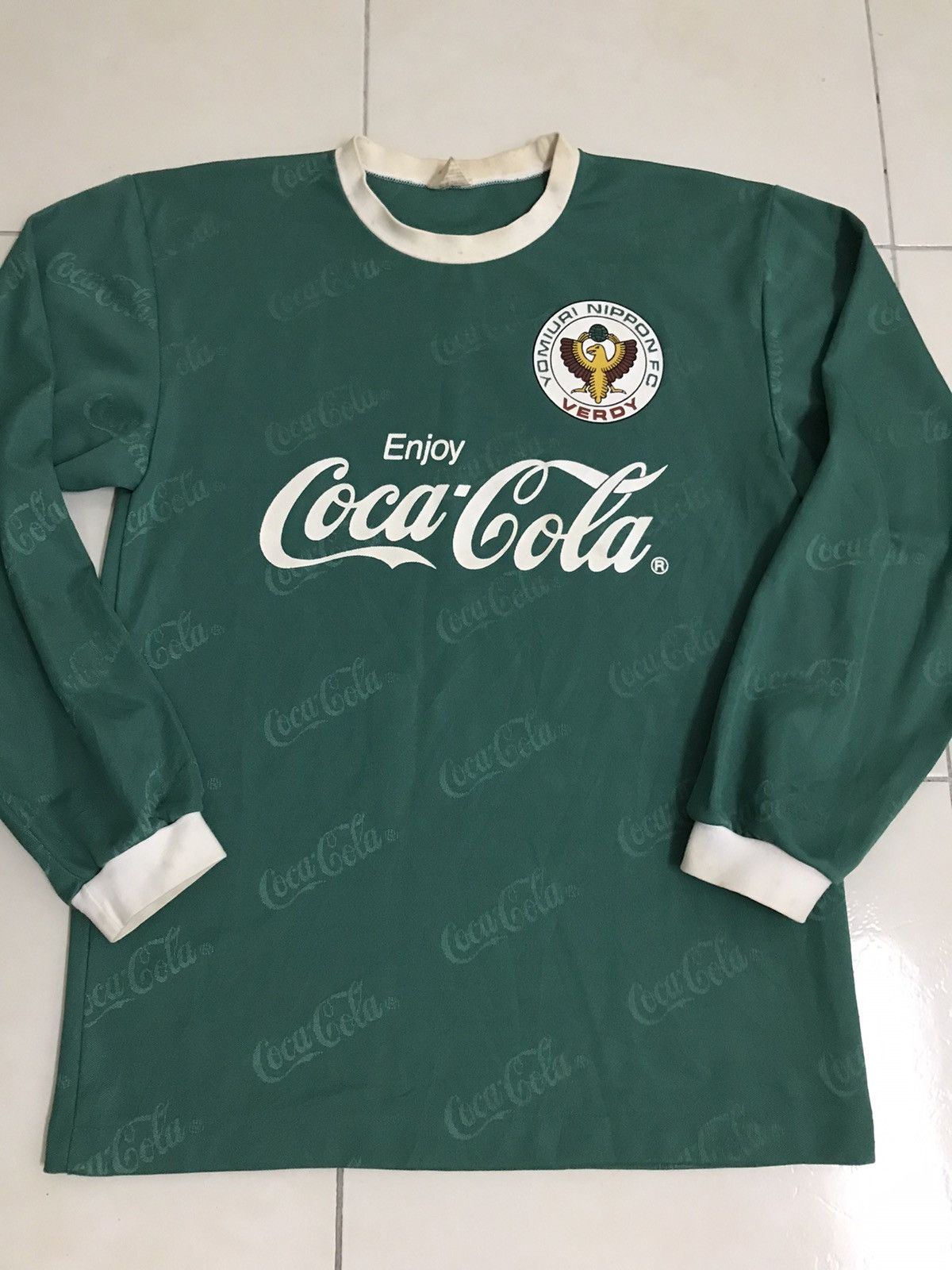 Coca Cola × Vintage Vintage Coca Cola Verdy Soccer jersey Size US M / EU 48-50 / 2 - 1 Thumbnail