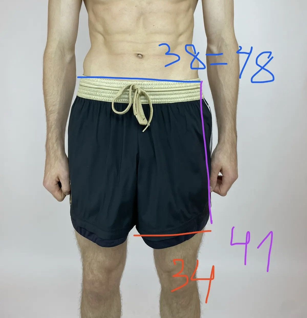Adidas Adidas DEUTSCHER FUSSBALL BUND Soccers Shorts Mens size L Size US 32 / EU 48 - 21 Thumbnail