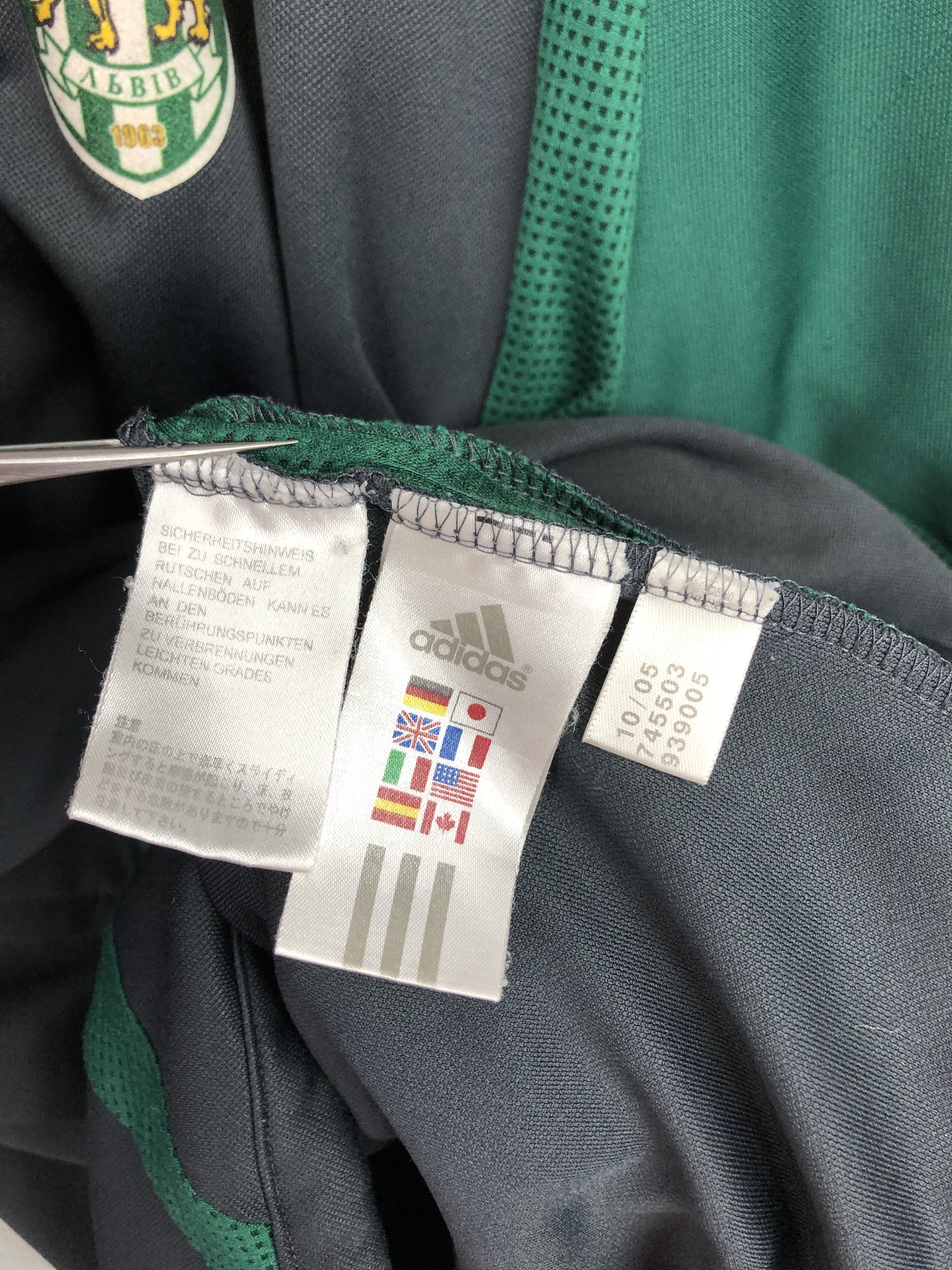Adidas Vintage Adidas Karpaty Lviv Football Jacket Soccer Track Top Size US XL / EU 56 / 4 - 9 Thumbnail