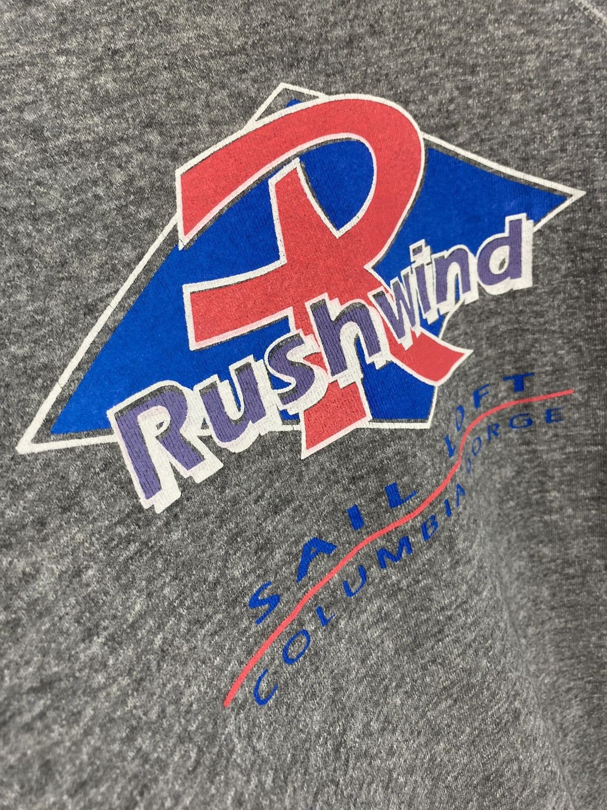Vintage Rare 80s/90s Discus Athletic Tri-Blend Sweatshirt USA Size US L / EU 52-54 / 3 - 7 Thumbnail