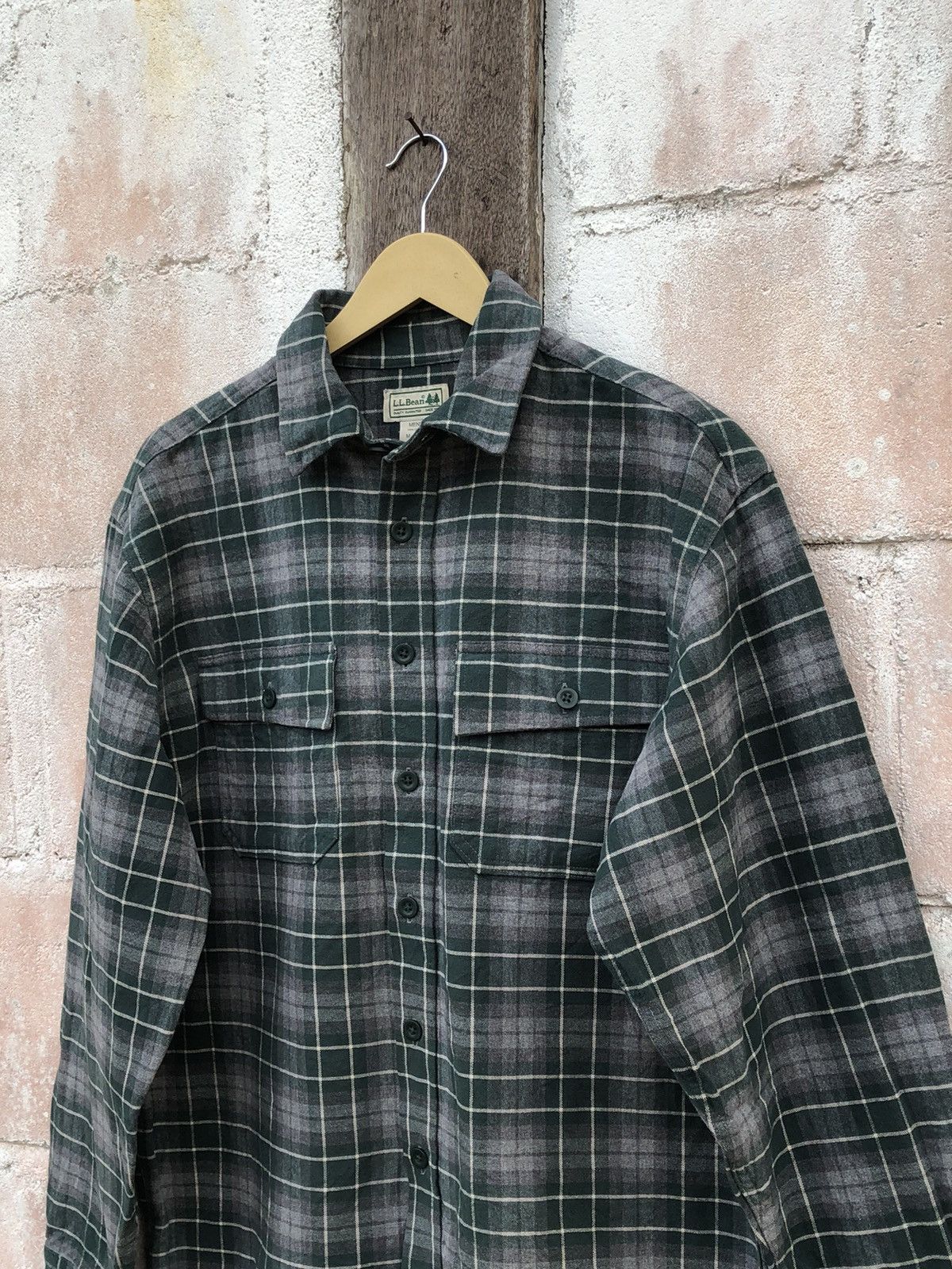 Flannel × L.L. Bean L.L. Bean Flannel Checkered Long Sleeve Size US M / EU 48-50 / 2 - 4 Thumbnail
