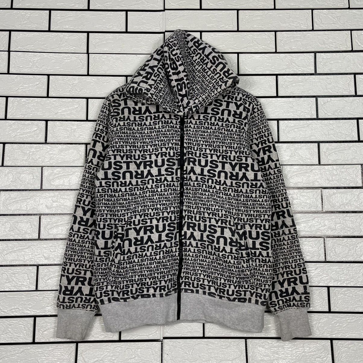 Japanese Brand Japanese Brand Trusty Full Print Zipper Hoodie Size US M / EU 48-50 / 2 - 1 Thumbnail