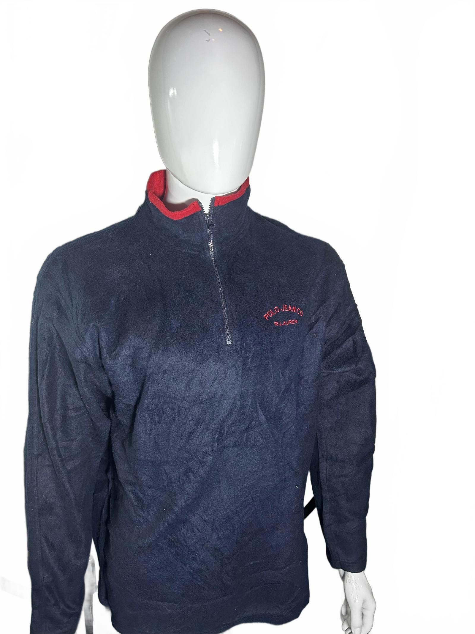 Polo Ralph Lauren Polo Jean Co. Quarter Zip Pullover - Stylish and Comfy Size US L / EU 52-54 / 3 - 2 Thumbnail