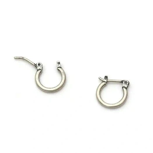 Designer × Vintage 925 silver retro punk earrings Size ONE SIZE - 4 Thumbnail