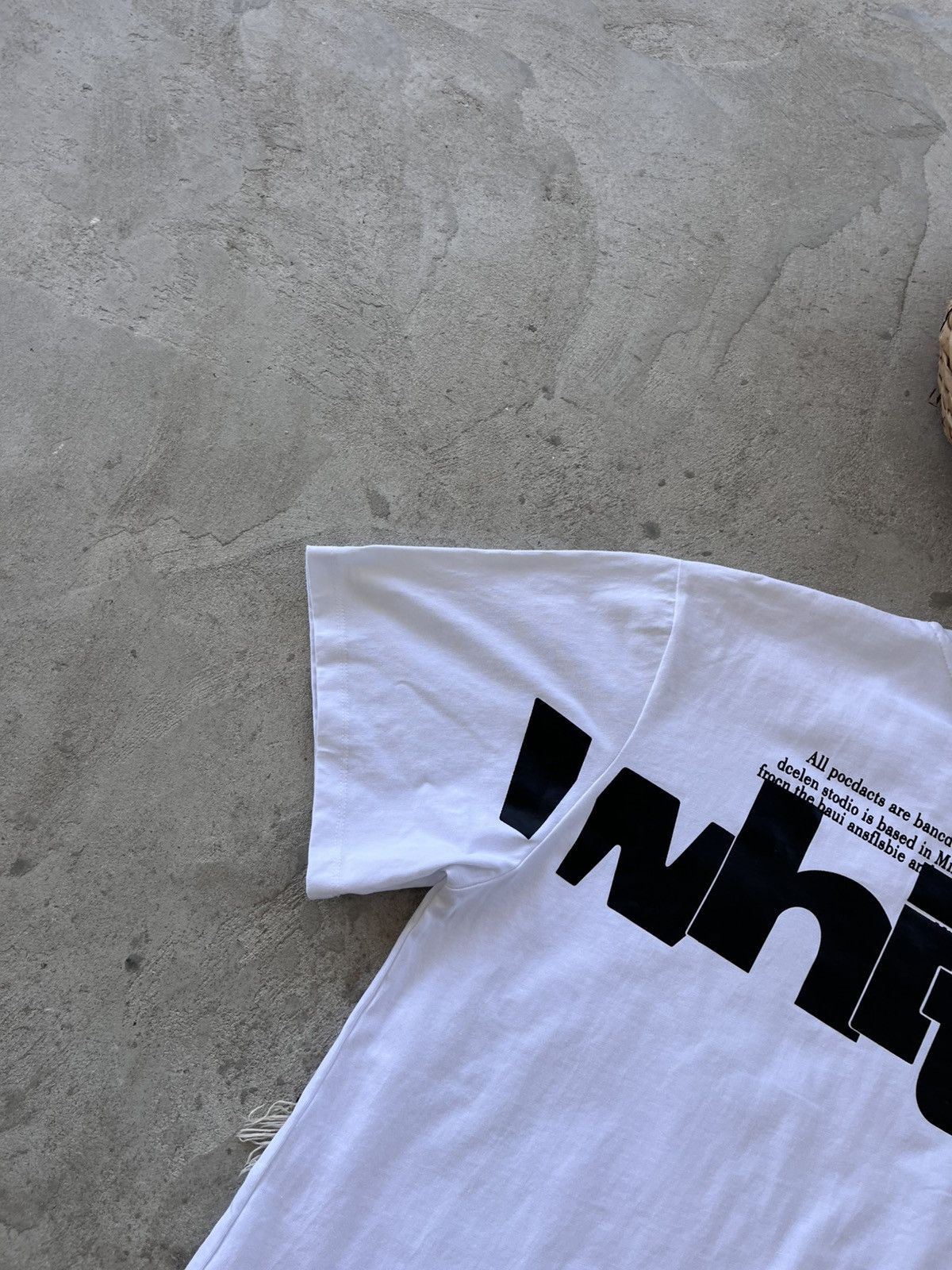 Other Rare Off White style Graphic TShirt White Oversized y2K sk8 Size US M / EU 48-50 / 2 - 9 Thumbnail
