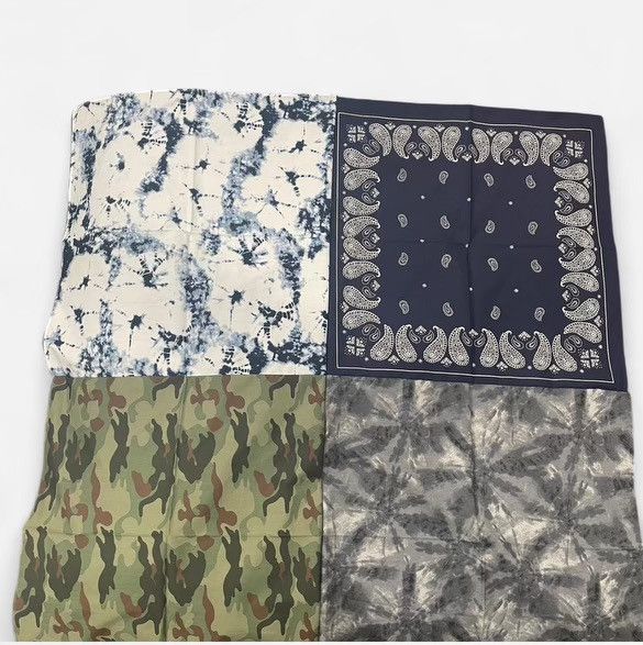 Other Mixed pattern scarf belt shemagh Size ONE SIZE - 6 Thumbnail
