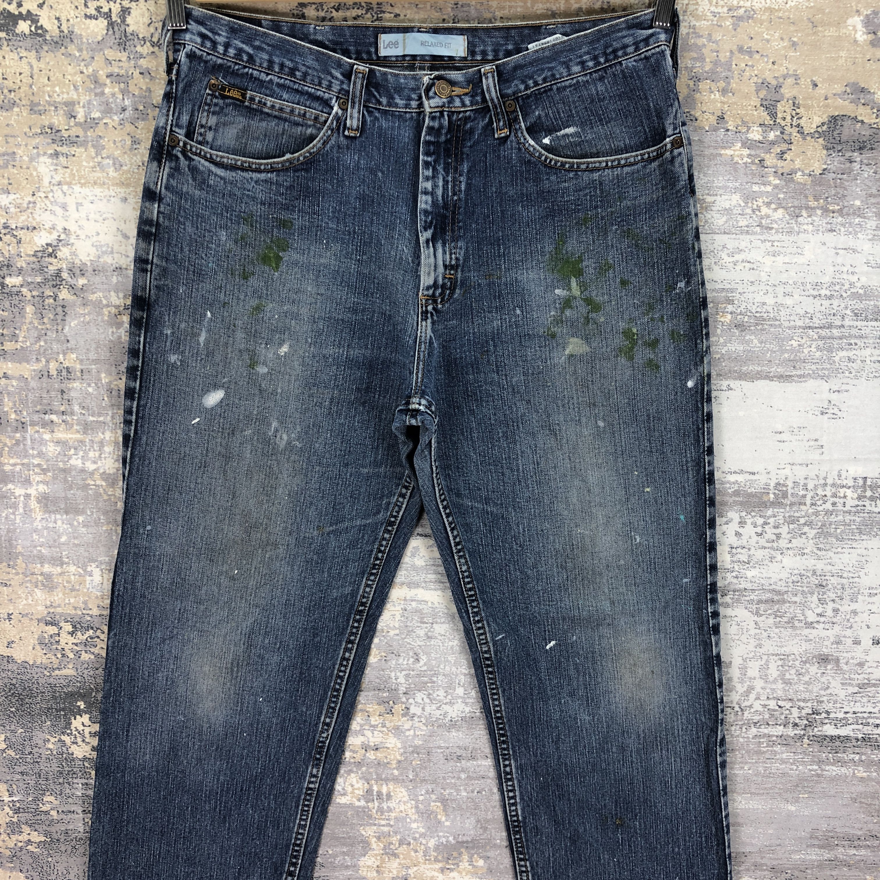 Wrangler Vintage Y2K Wrangler Faded Jeans Dirty Stone Wash Denim Pant Size US 34 / EU 50 - 3 Thumbnail