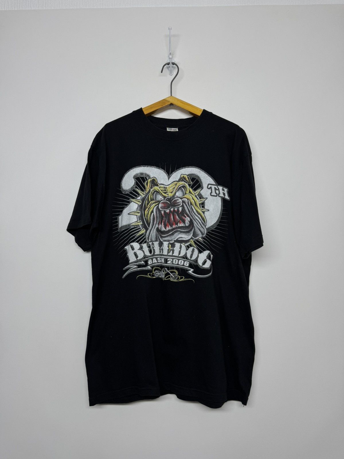 Jerzees Vintage Y2k T-Shirt Bulldog 2006 Size US M / EU 48-50 / 2 - 4 Thumbnail