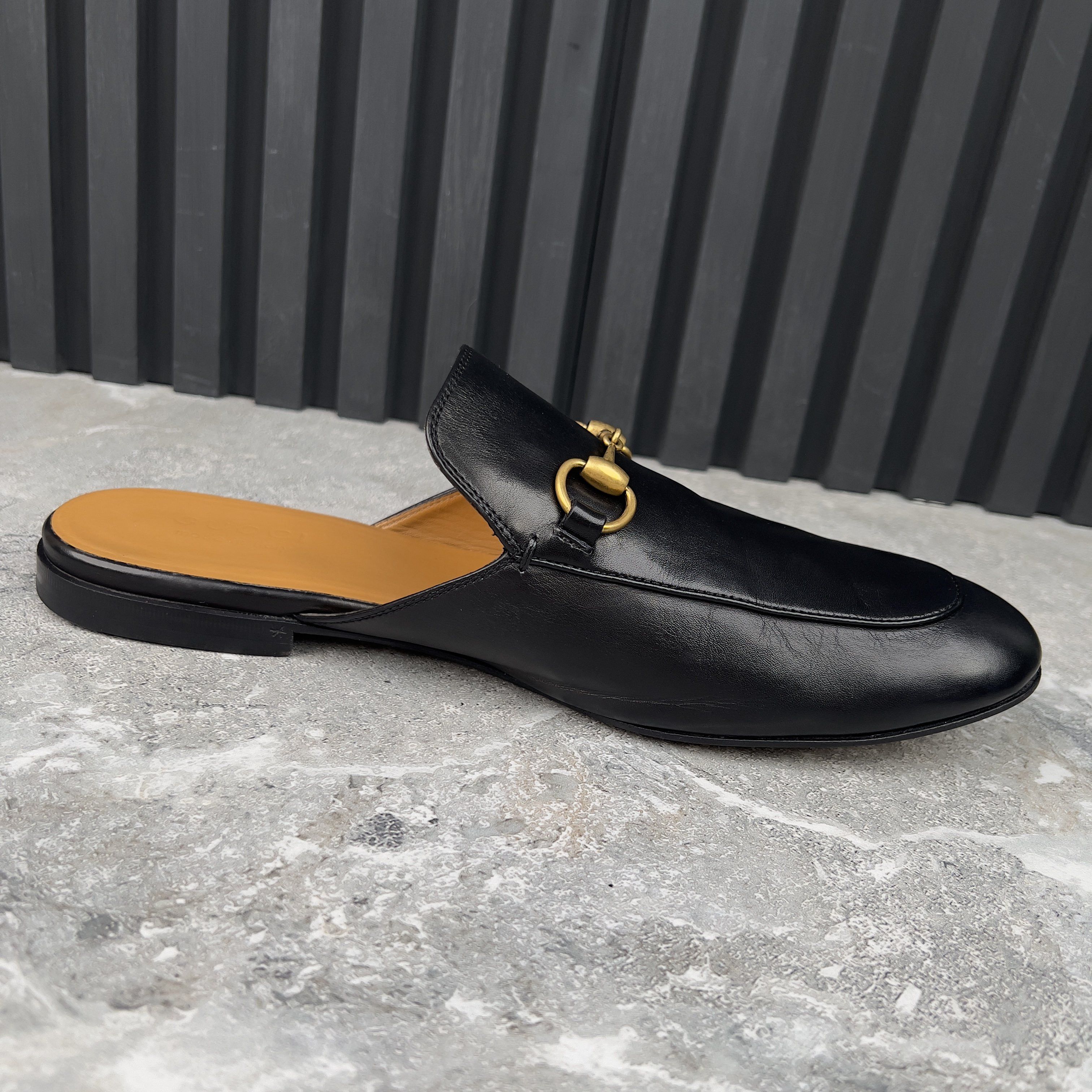Gucci Princetown Horsebit Mule Black Leather Size US 10.5 / EU 43-44 - 7 Thumbnail