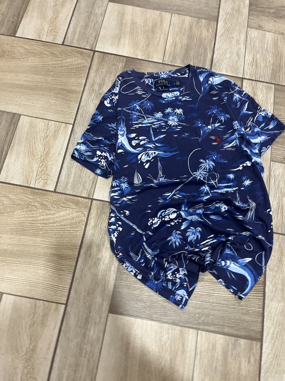 Polo Ralph Lauren Ralph Lauren Polo Shirt – Hawaiian Print Size US S / EU 44-46 / 1 - 4 Thumbnail
