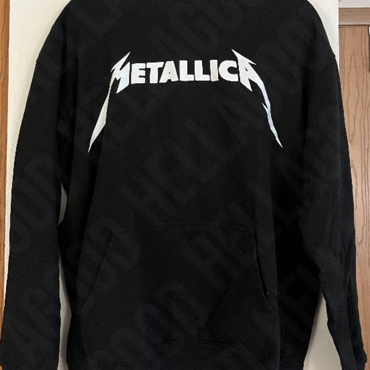 Metallica Metallica Distressed Hoodie Size US XL / EU 56 / 4 - 2 Thumbnail