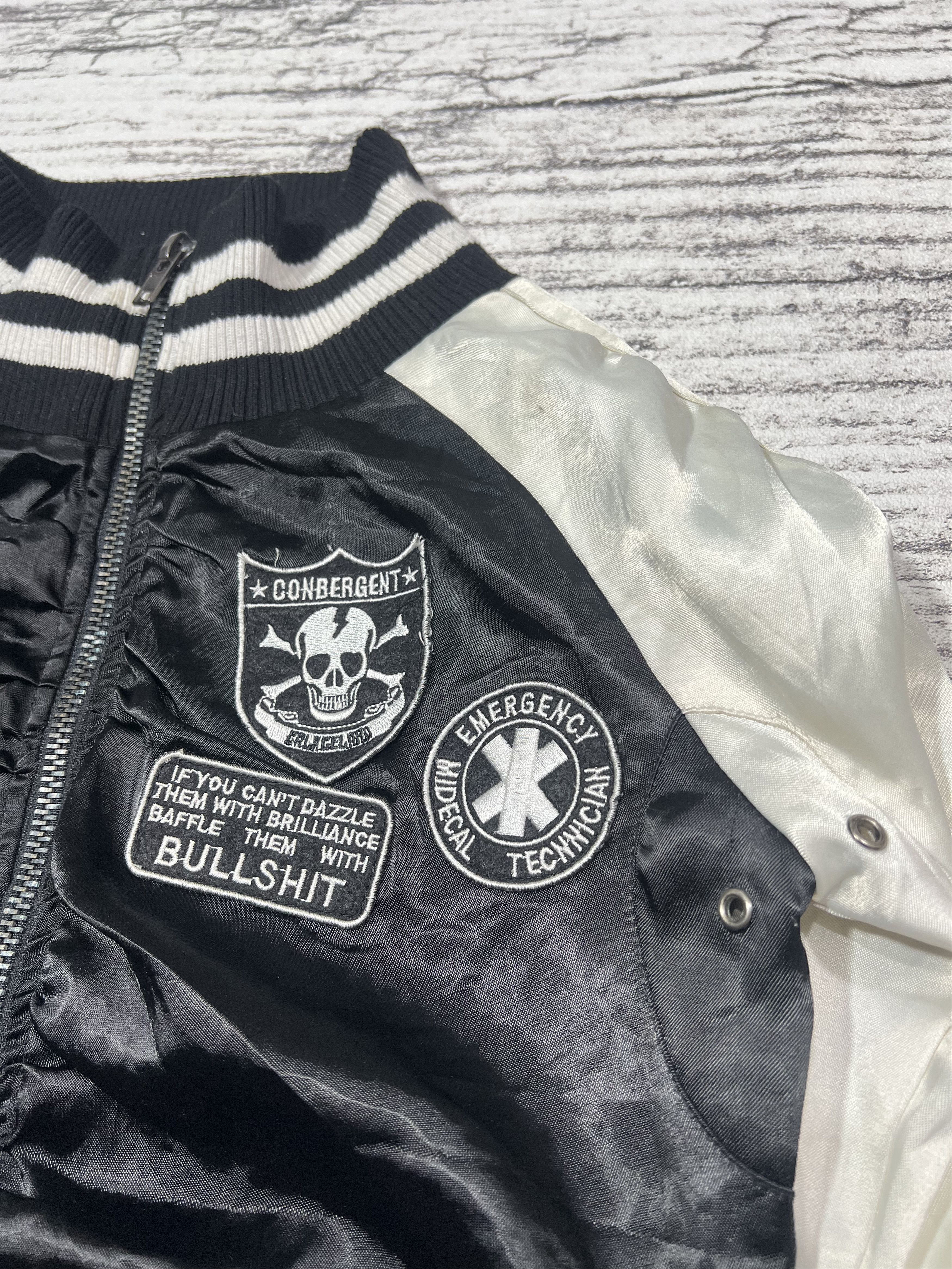 Japanese Brand 2000s Archival Hysteric Skull Poem Embroidery y2k Lgb Ifsix Size US S / EU 44-46 / 1 - 3 Thumbnail