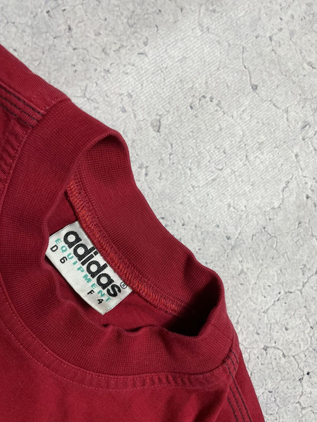Adidas × Vintage Vintage T-Shirt 90s Adidas Equipment Big Logo Y2K Size US M / EU 48-50 / 2 - 8 Thumbnail