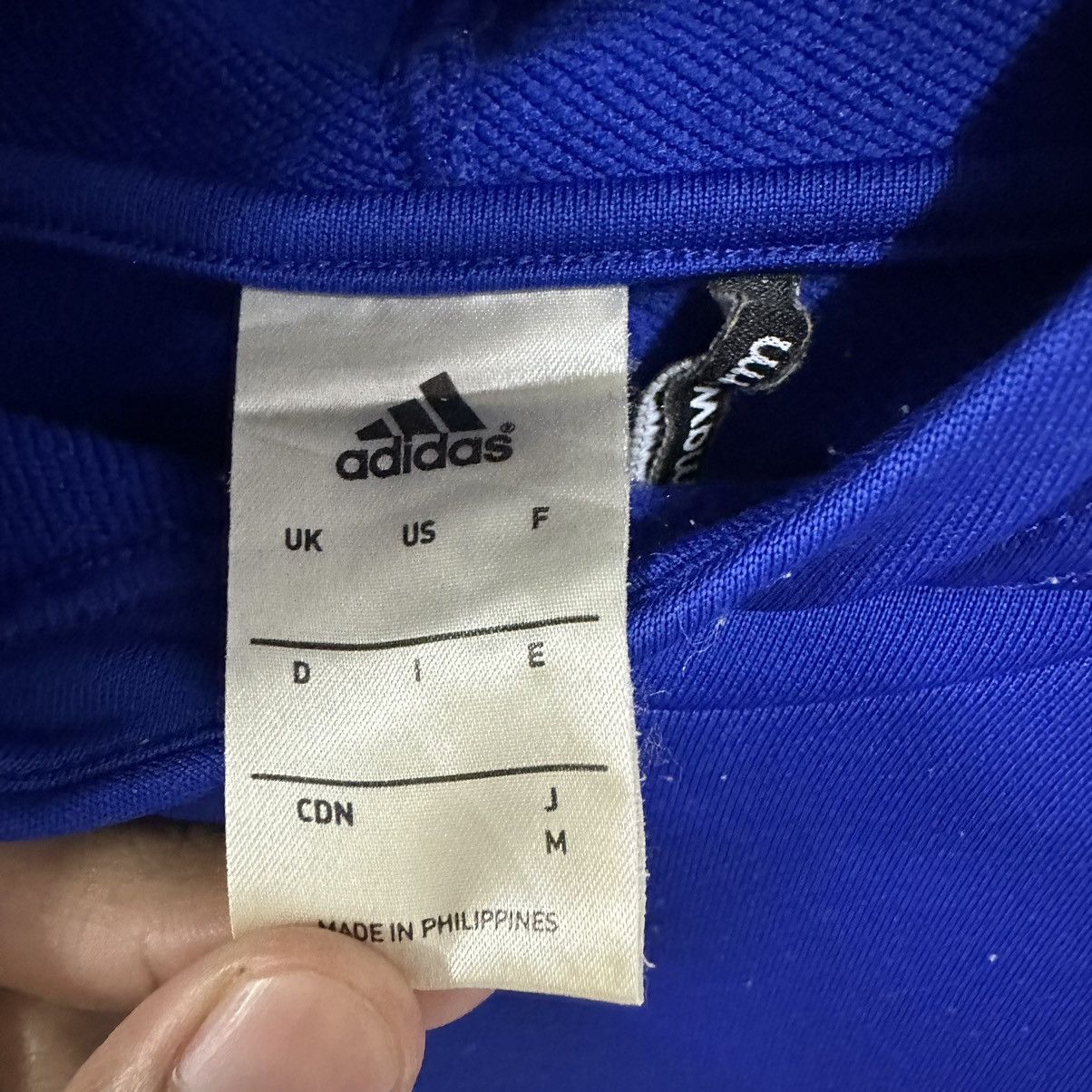 Adidas × Vintage Vintage Adidas Sweatshirt Sweater With Hoodies Rare Size US M / EU 48-50 / 2 - 6 Thumbnail