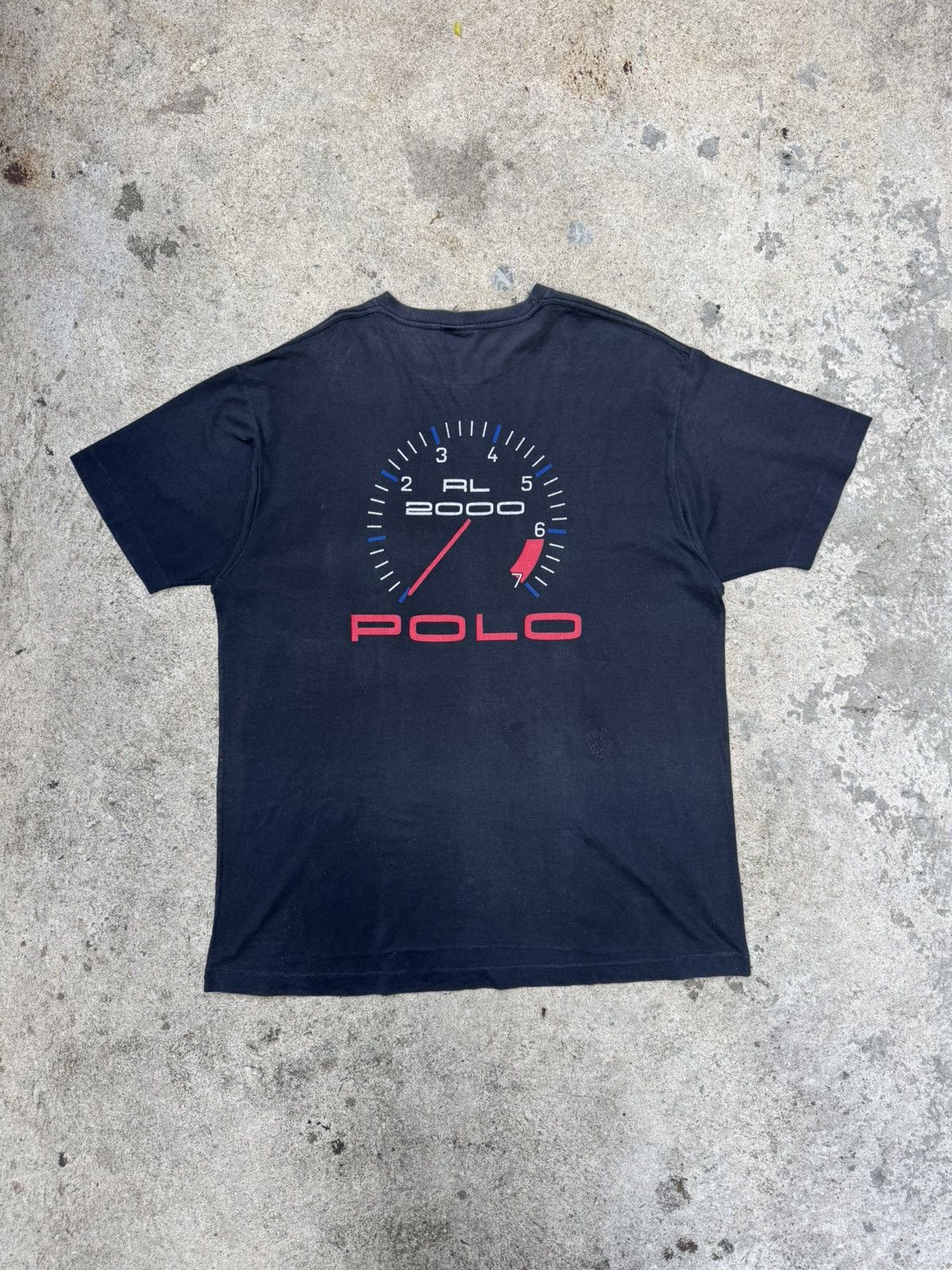 Polo Ralph Lauren Vintage Polo 2000 Reflective Pocket Logo USA T-shirt Size US L / EU 52-54 / 3 - 1 Thumbnail