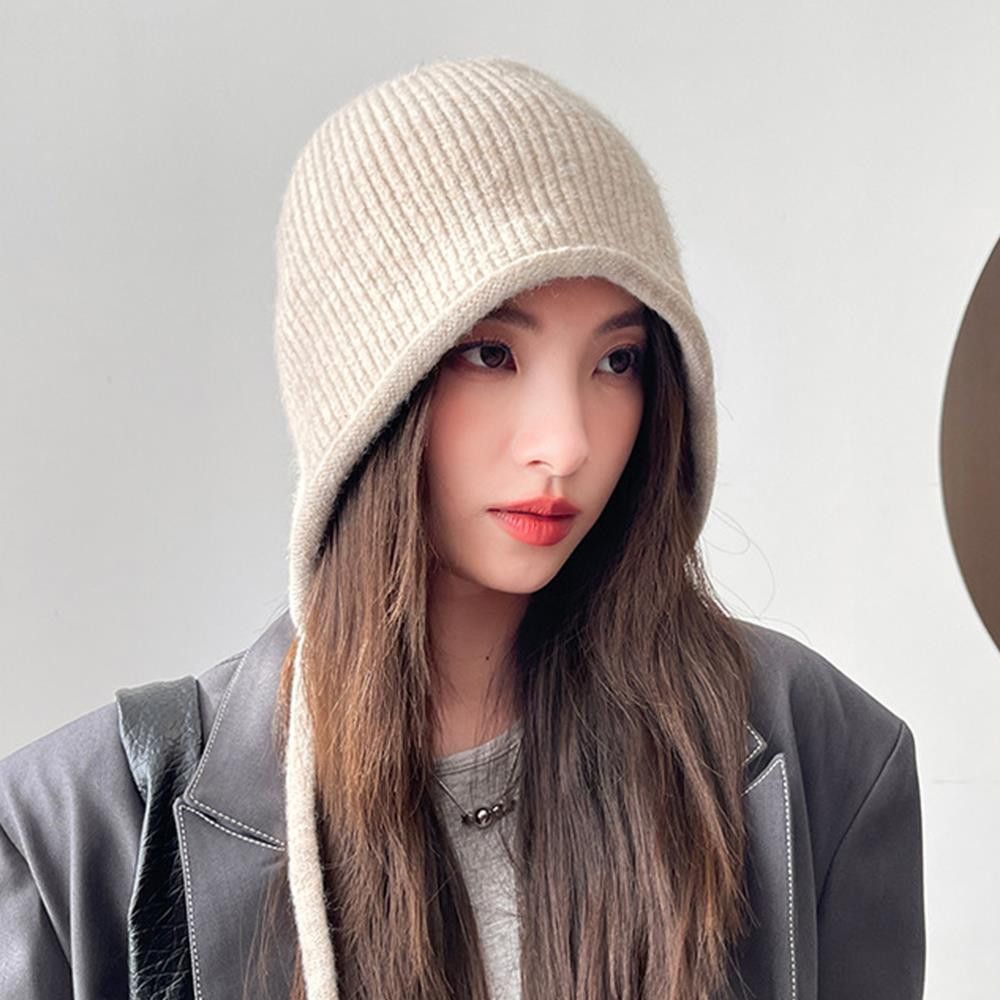 Other Women's bucket hat thickened knitted earmuffs Size ONE SIZE - 3 Thumbnail