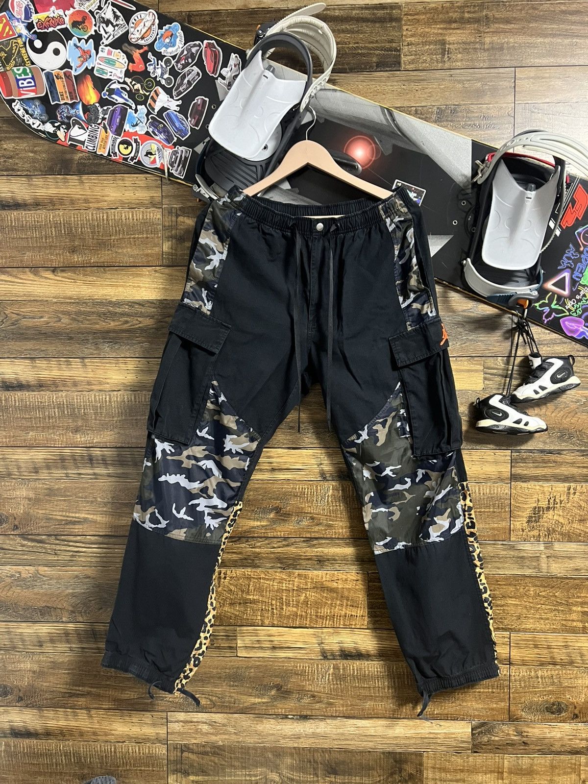 Jordan Brand × Vintage Man pants Jordan leopard Size US 30 / EU 46 - 1 Thumbnail