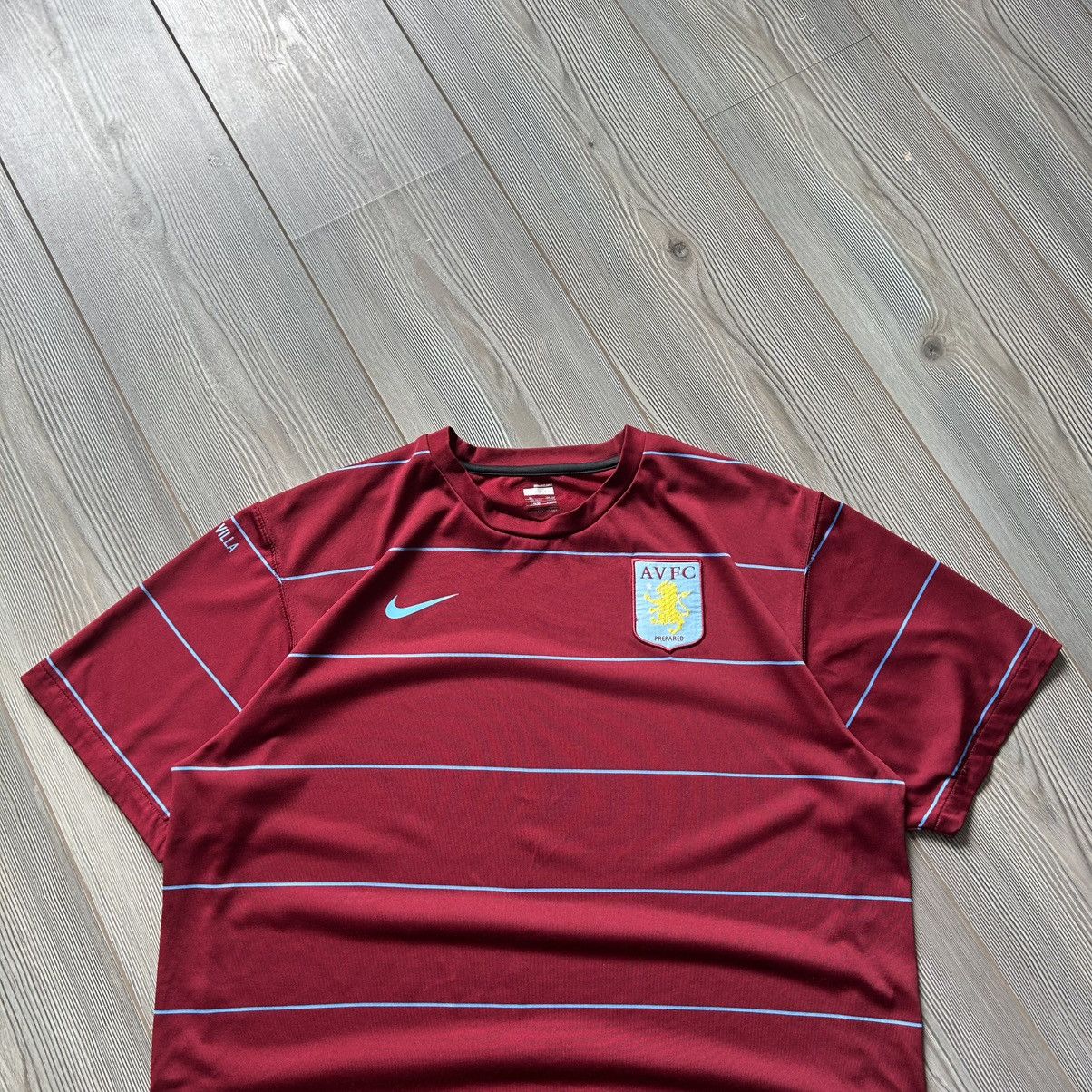 Nike Vintage 2008-09 Nike Aston Villa Trainning Blokecore Jersey Size US L / EU 52-54 / 3 - 5 Thumbnail