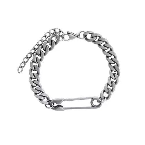 Designer × Vintage Retro pin chain bracelet Size ONE SIZE - 4 Thumbnail