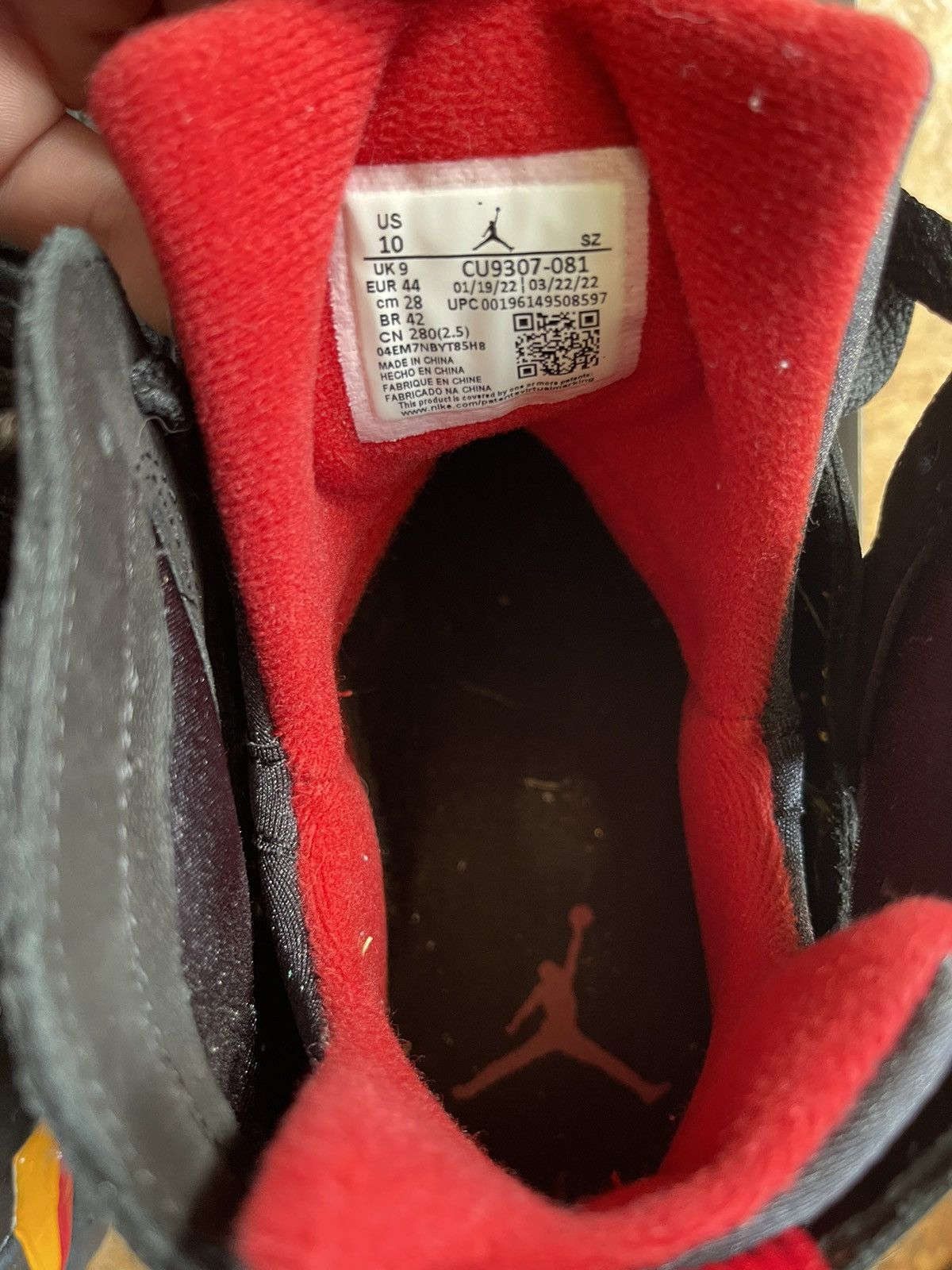 Jordan Brand × Nike Jordan 7 citrus Size US 10 / EU 43 - 6 Thumbnail