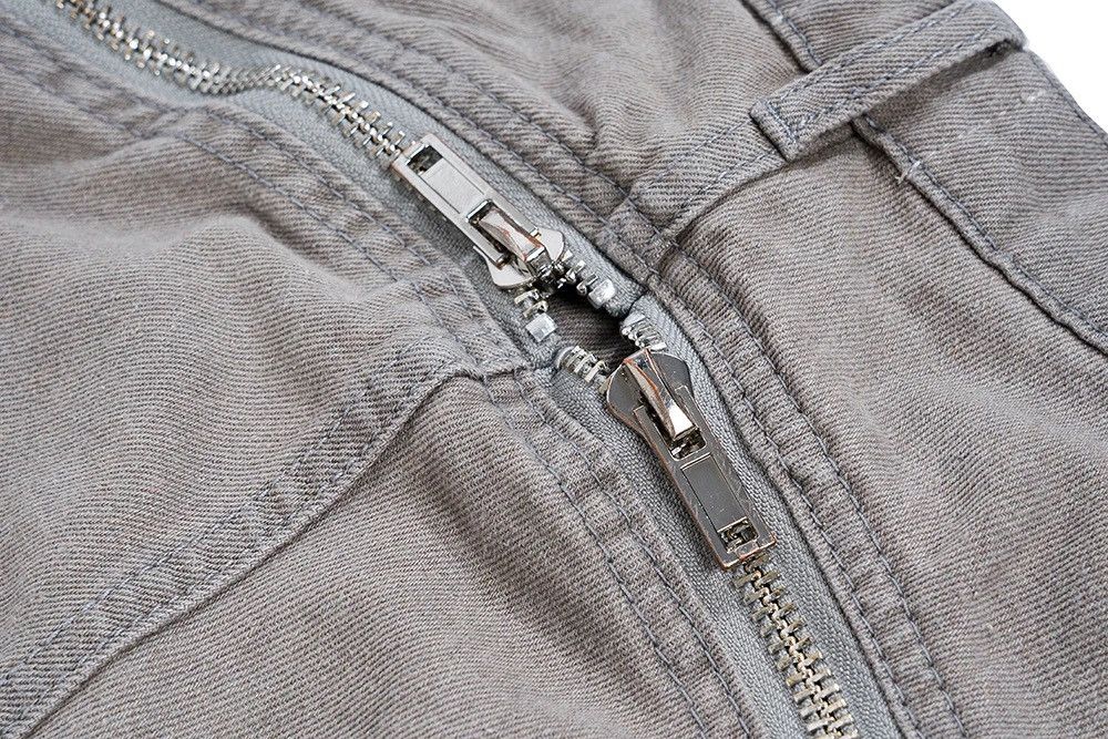 Japanese Brand × Vintage Streetwear Baggy Zipper Jeans Pants y2k Size US 34 / EU 50 - 12 Thumbnail