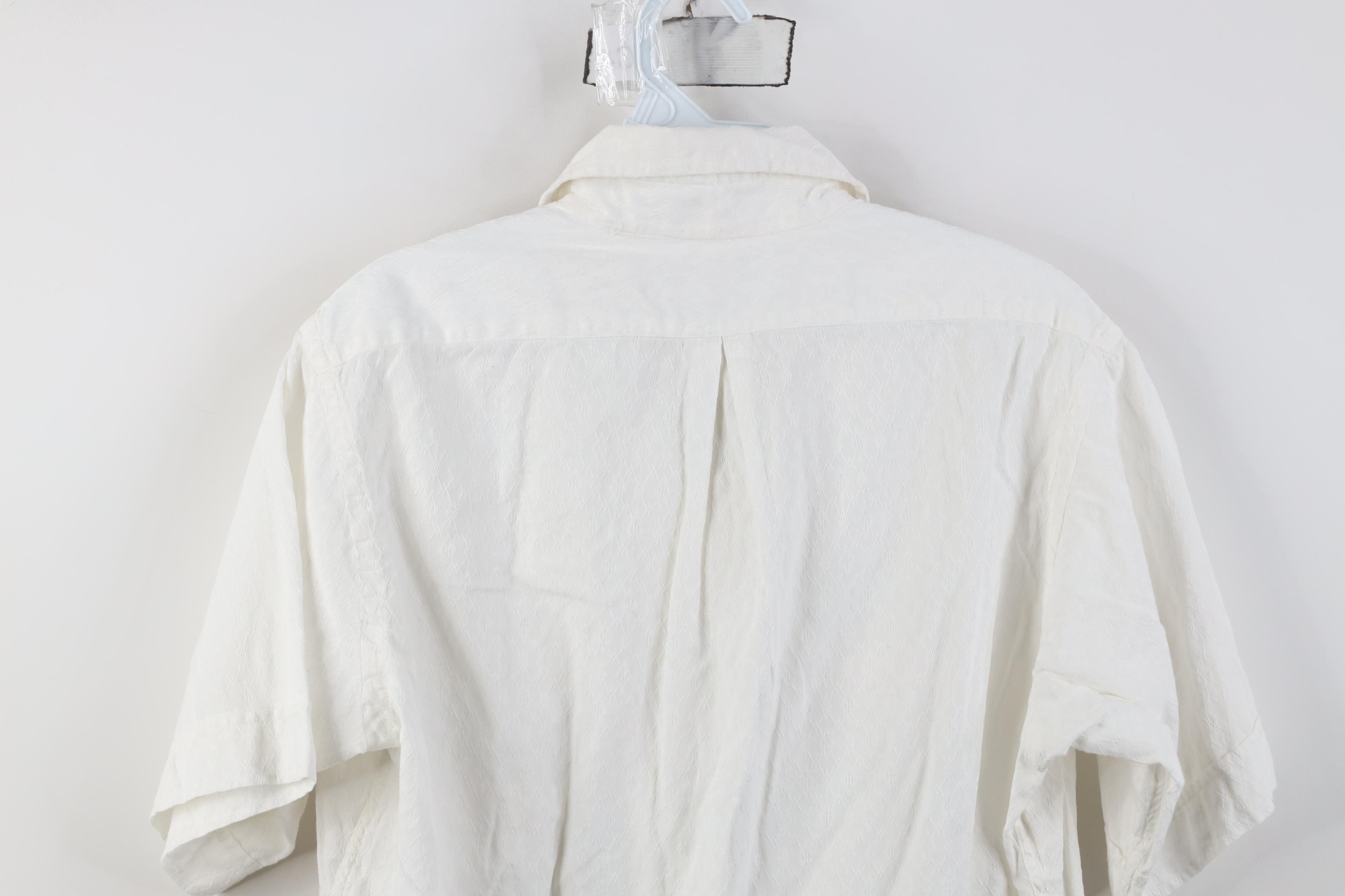Vintage Vintage 50s Diamond Short Sleeve Collared Button Shirt USA Size US M / EU 48-50 / 2 - 10 Thumbnail