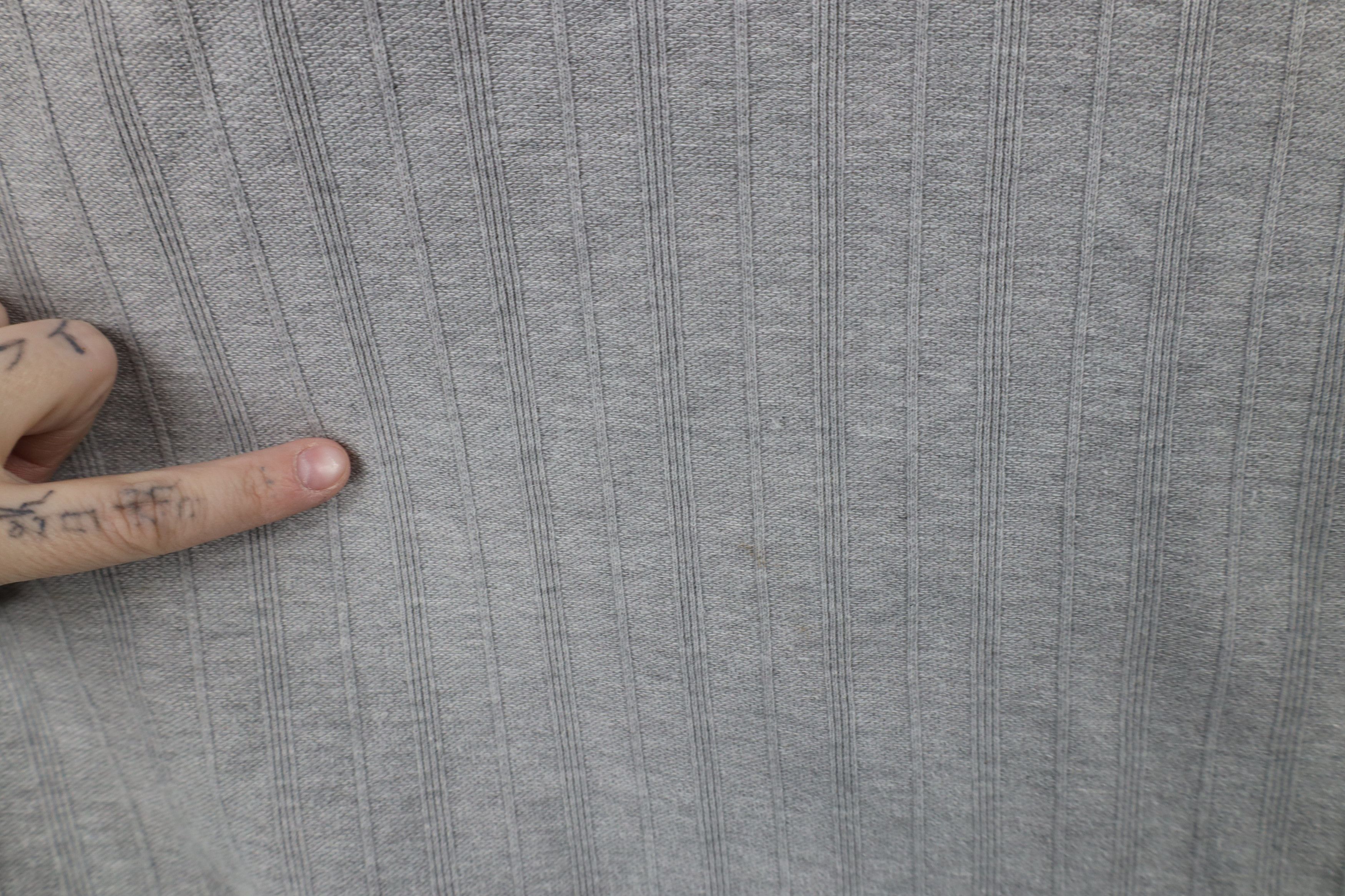 Vintage Vintage 90s Streetwear Ribbed Knit Henley T-Shirt Gray Size US XXL / EU 58 / 5 - 6 Thumbnail