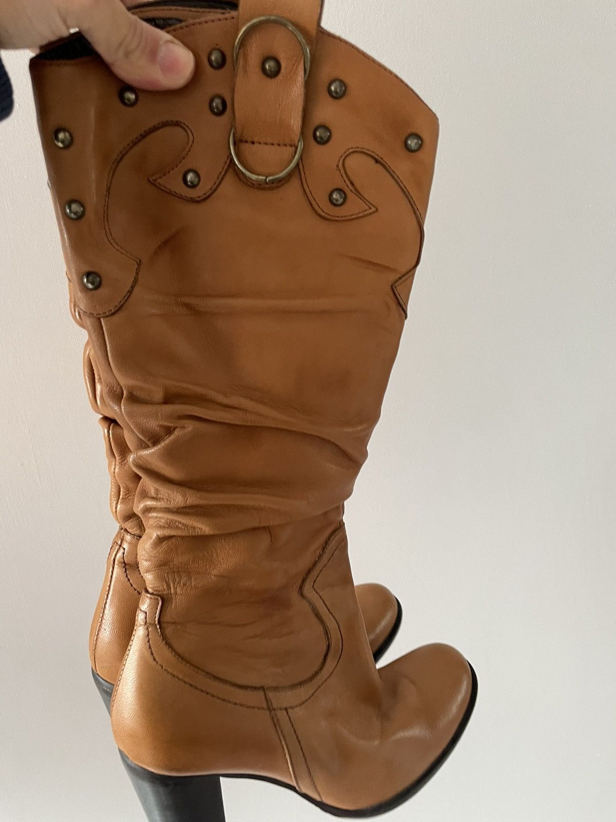 Vintage Vintage leather boots Size US 5.5 / IT 35.5 - 18 Thumbnail