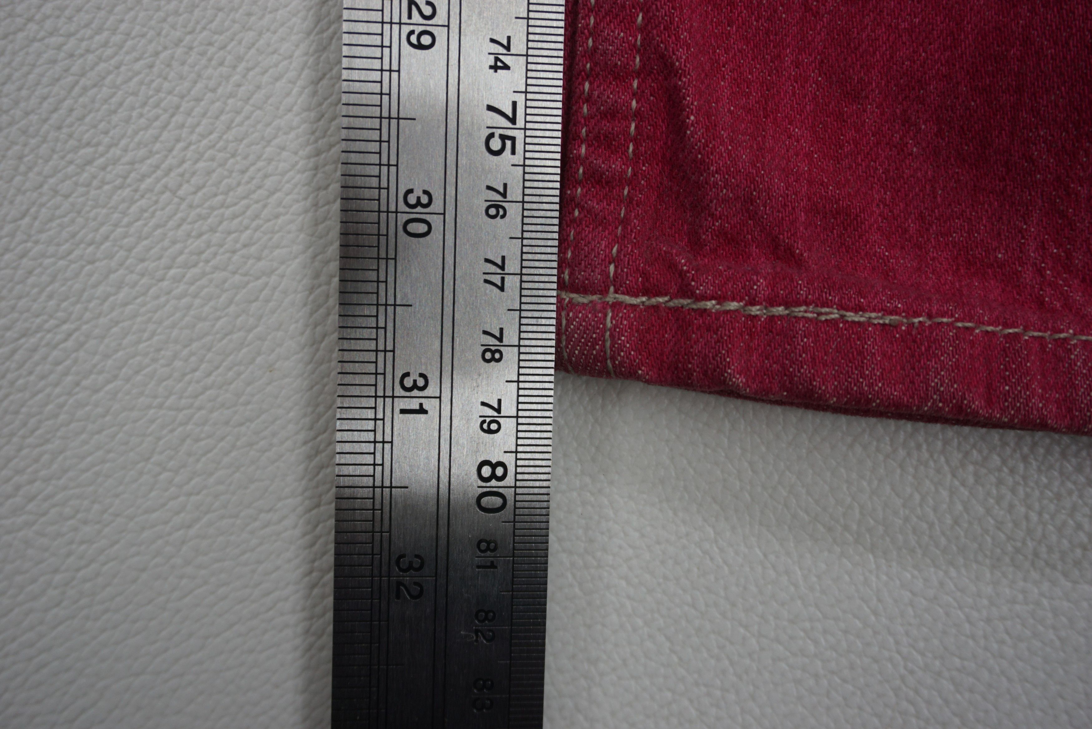 Tommy Hilfiger Tommy Jeans Size 4 fit W28xL31 Straight Leg Pink Denim Size 27" / US 4 / IT 40 - 7 Thumbnail