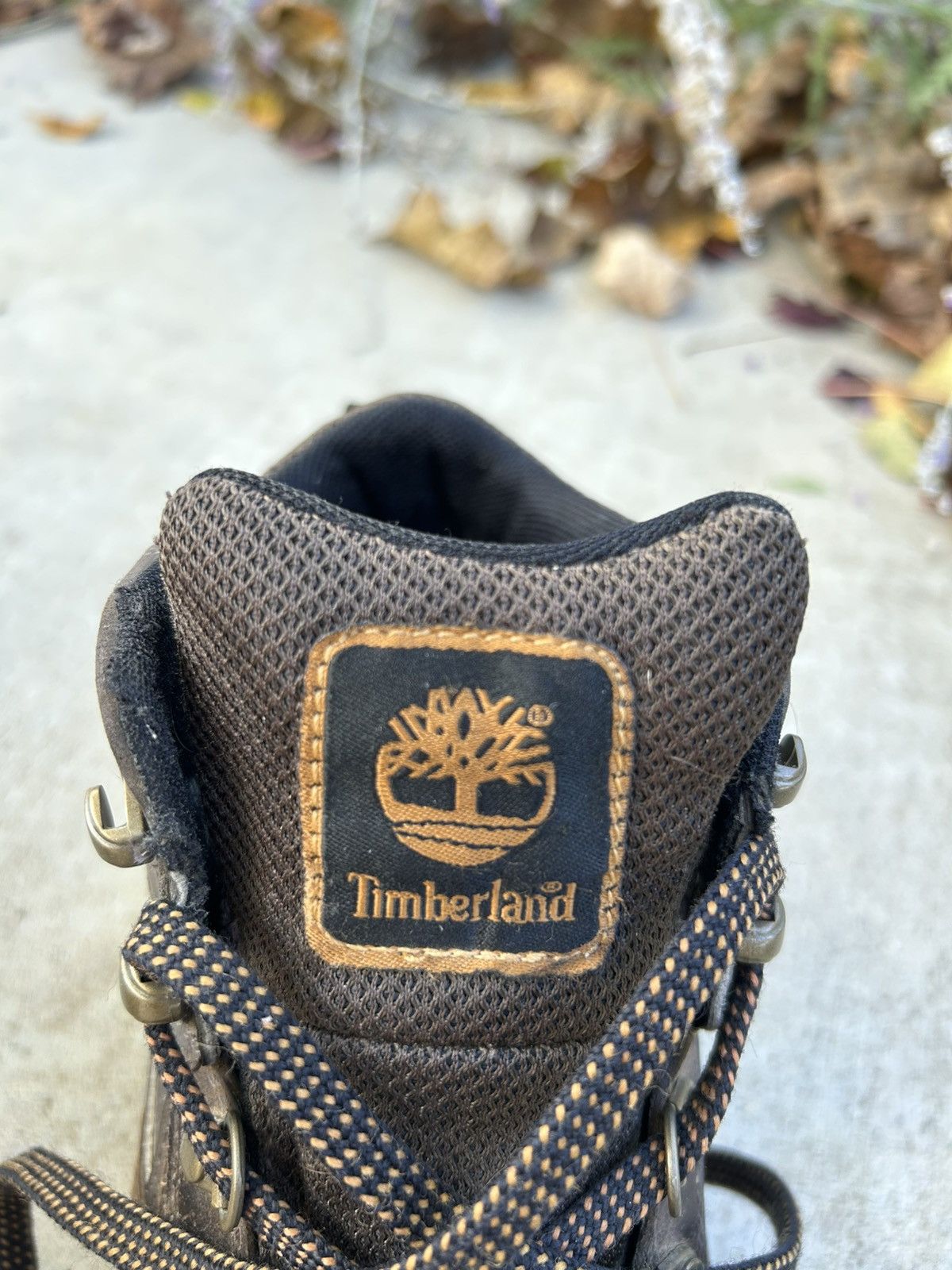 Timberland Timberland Waterproof Leather Hiking Boots Mid Cut Size US 8.5 / EU 41-42 - 10 Thumbnail