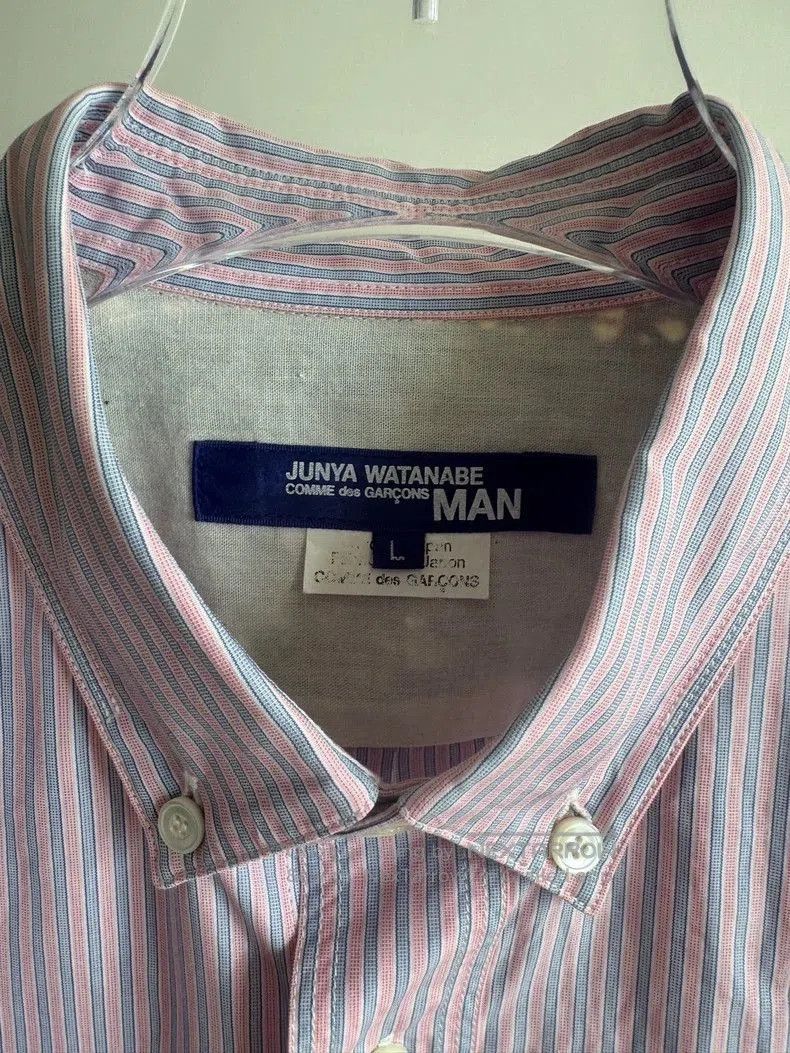 Other Junya Watanabe Pink Patchwork Shirt. Size US L / EU 52-54 / 3 - 3 Thumbnail