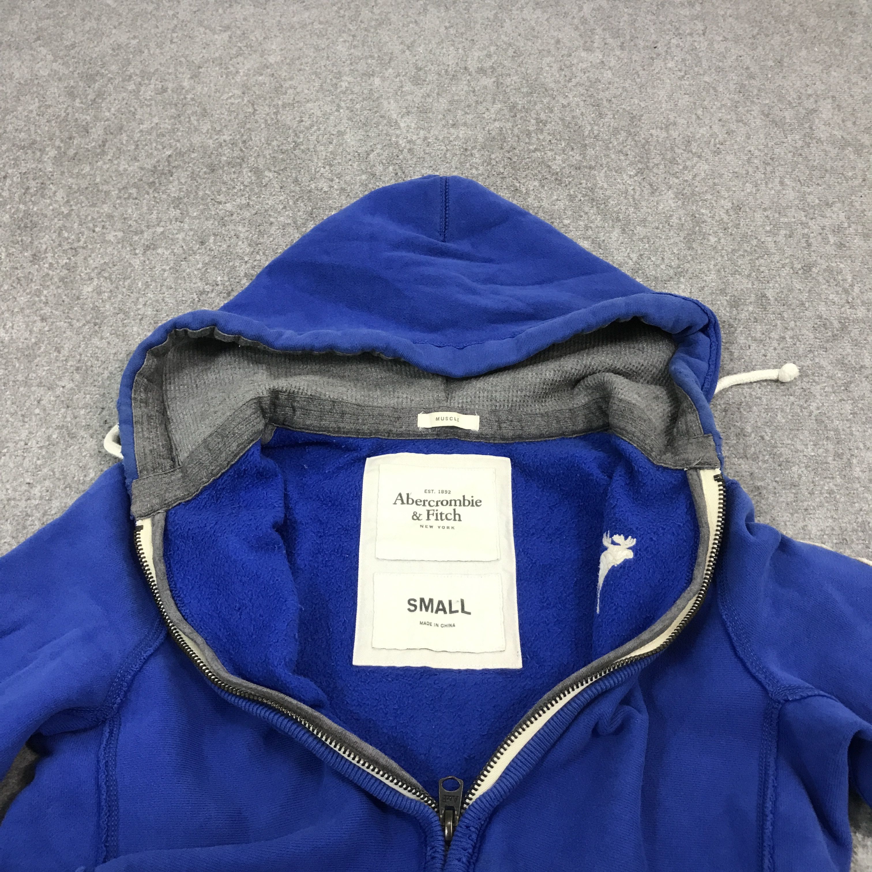 Abercrombie & Fitch × Japanese Brand Japan Abercrombie fitch Distressed hoodies zipper jacket Size US S / EU 44-46 / 1 - 5 Thumbnail