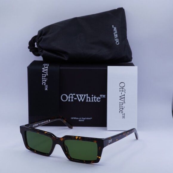 Off-White 🕶️New Off-White OERI13A WARREN 6055 Sunglasses - Havana Size ONE SIZE - 10 Thumbnail