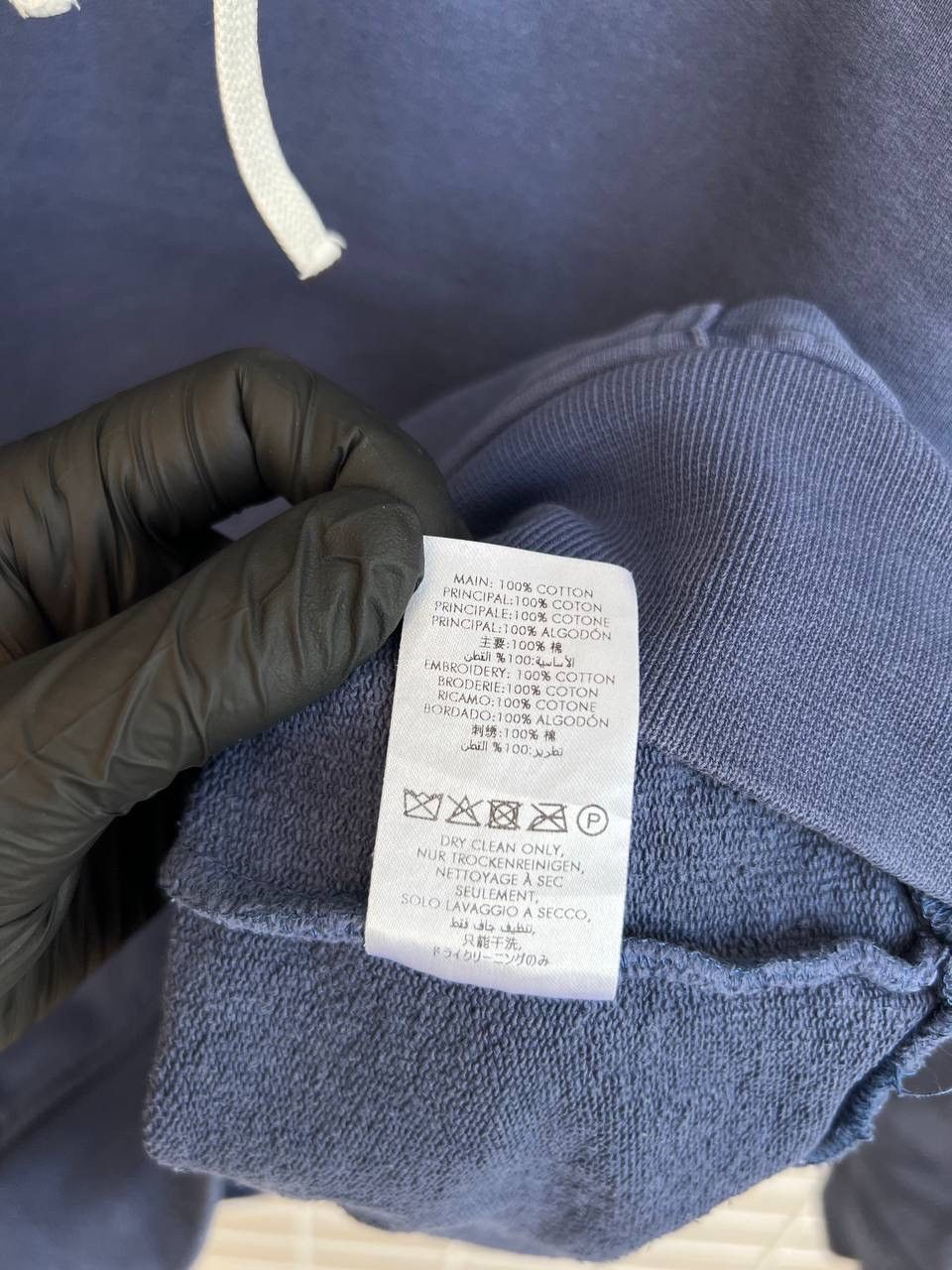 Casablanca Casablanca Casa Arch Logo Hoody Mens Size M Blue Hoodie Size US M / EU 48-50 / 2 - 12 Thumbnail