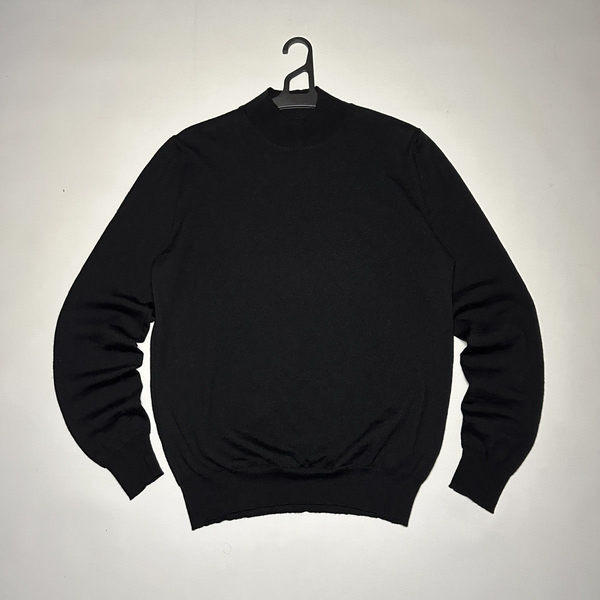Prada Prada Black Turtleneck Sweater | 100% Lana Wool | Size 50 Size US M / EU 48-50 / 2 - 1 Thumbnail