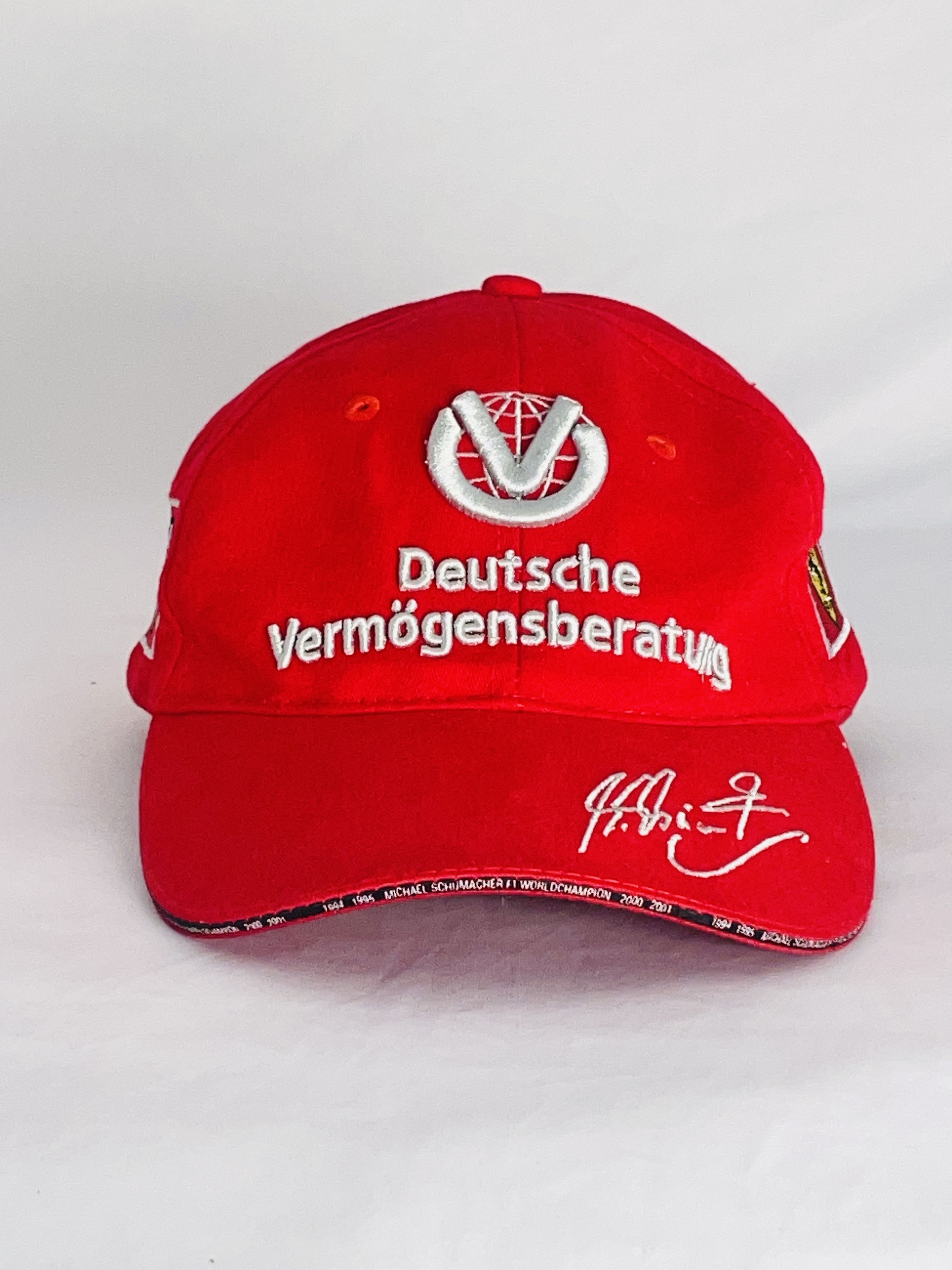 Ferrari Michael Schumacher Ferrari Cap – World Champion 2000/2001 Size ONE SIZE - 1 Thumbnail