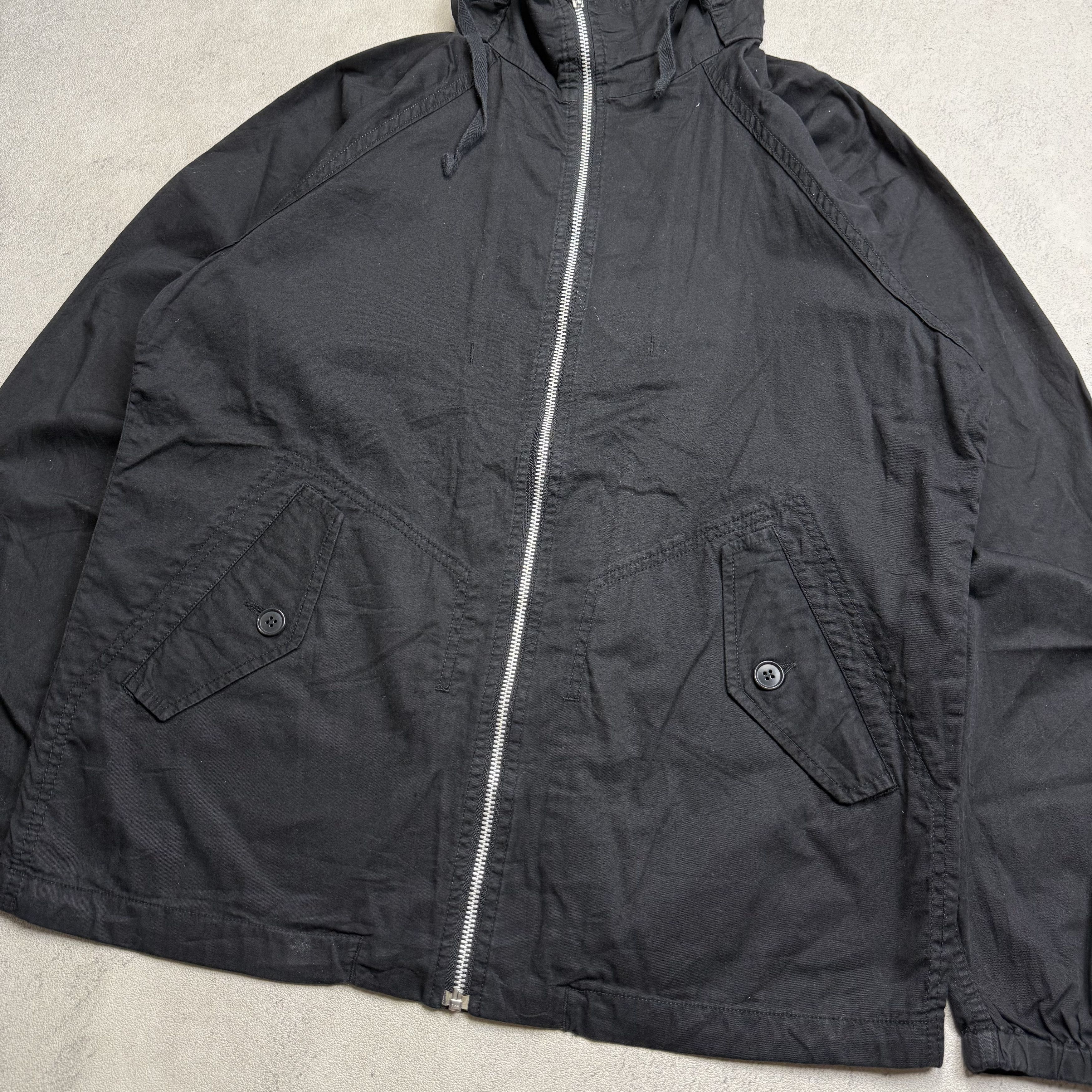 CABANE de ZUCCa Cabane De Zucca Black Zip Up Jacket Size US L / EU 52-54 / 3 - 3 Thumbnail