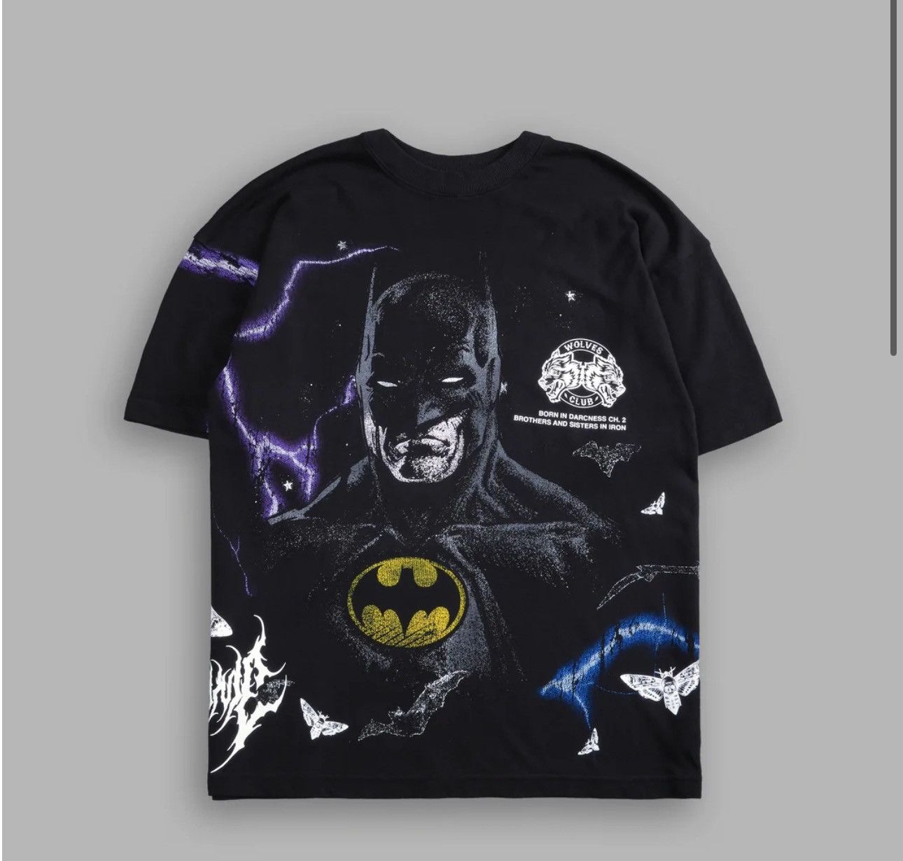 Darc sport Batman VENGEANCE PREMIUM TEE selling VINTAGE BLACK