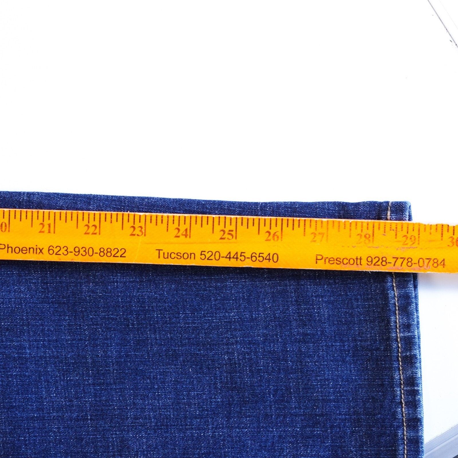 Other A:glow Maternity Denim Overall Jeans Straight Wide Pants XL Size 42" / US 20 - 6 Thumbnail
