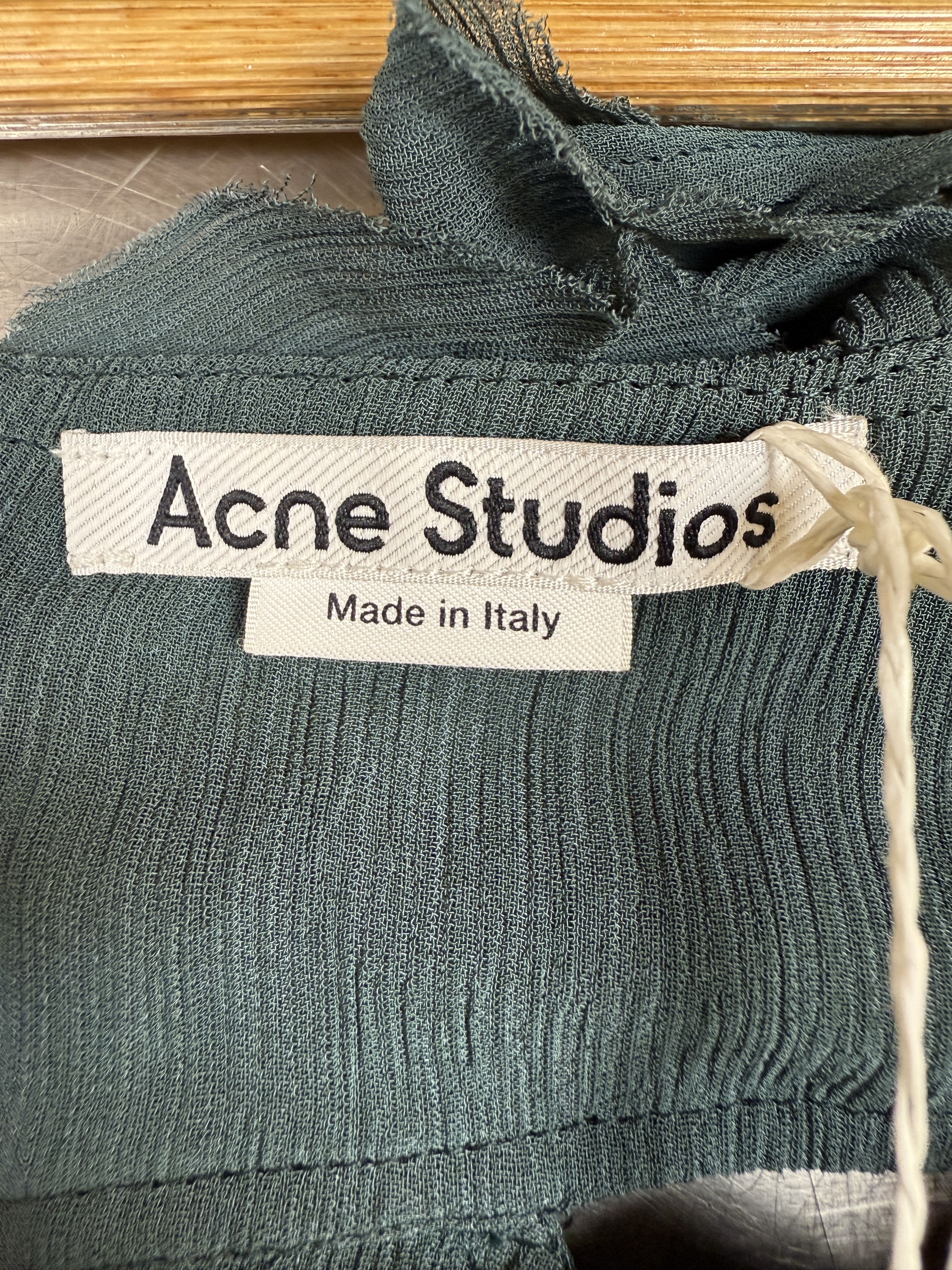 Acne Studios $480 Acne Studios Ruffled Blouse Size M / US 6-8 / IT 42-44 - 4 Thumbnail
