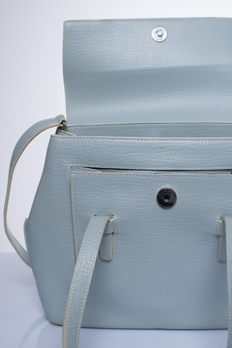 Loewe Loewe, blue leather shoulderbag Size ONE SIZE - 9 Thumbnail