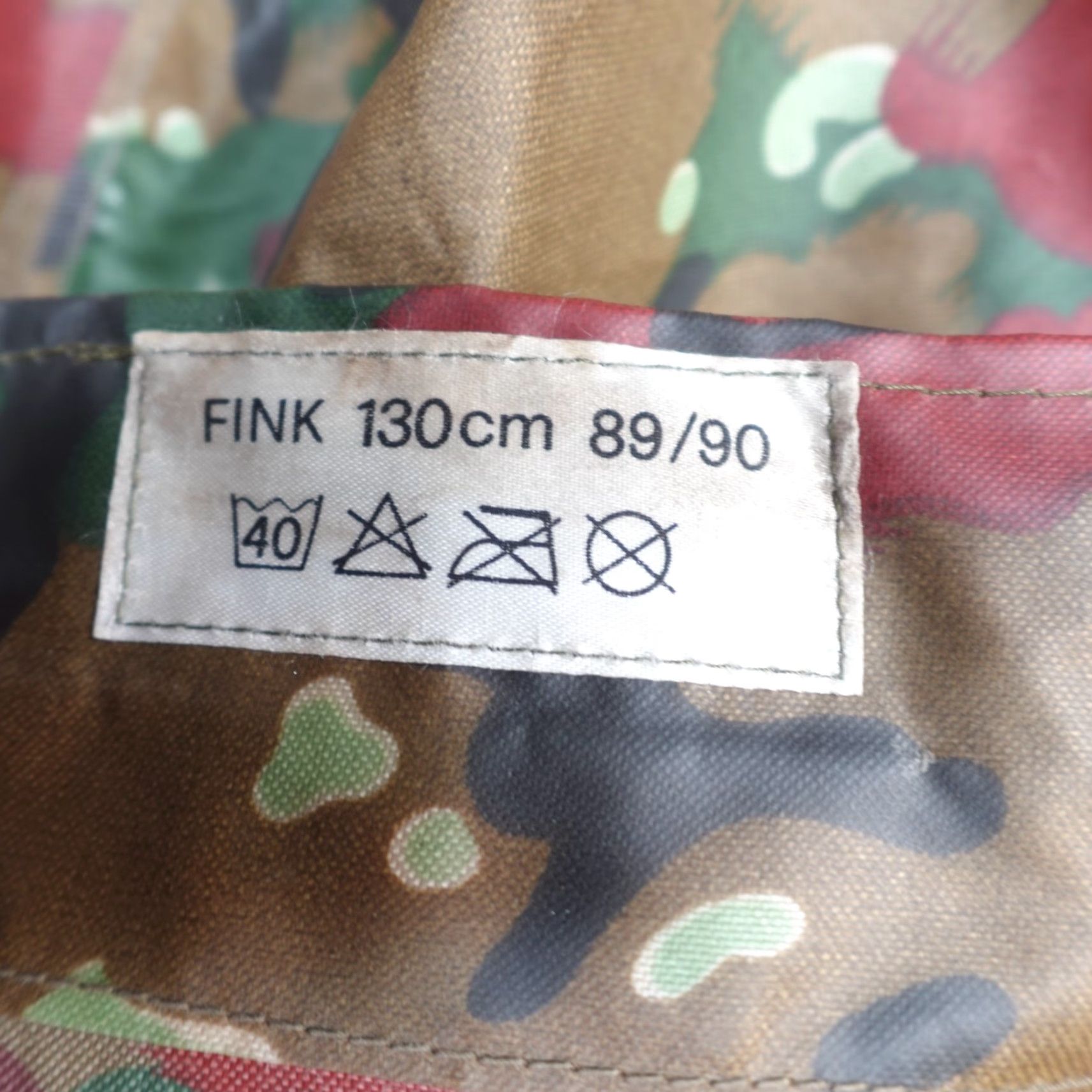 Vintage VINTAGE Swiss Army Jacket 4XLT Green Brown 130cm 89/90 Poncho Military Alpenflage Camouflage PVC Men Jacket Mens Size US XXL / EU 58 / 5 - 3 Thumbnail
