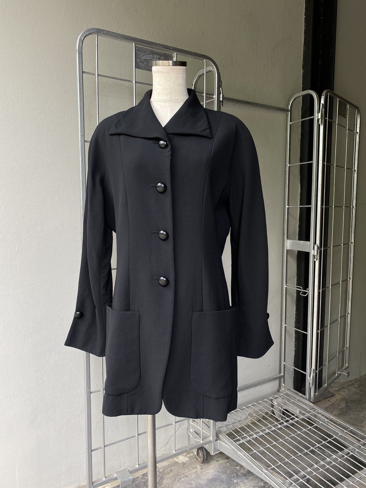Balenciaga Balenciaga vintage black jacket Size ONE SIZE - 14 Thumbnail