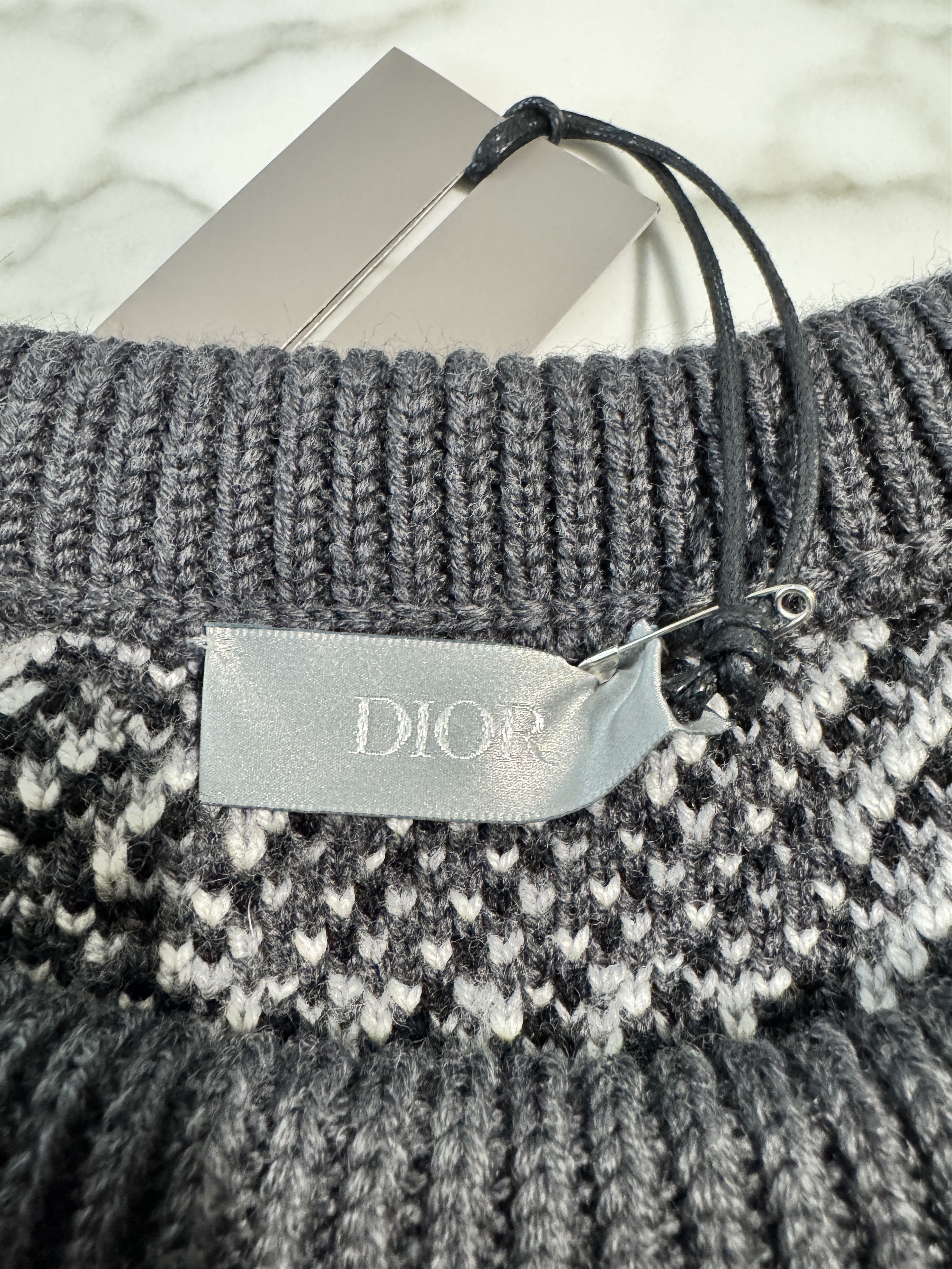 Dior Men Knitwear Crewneck all over dior Size US L / EU 52-54 / 3 - 5 Thumbnail