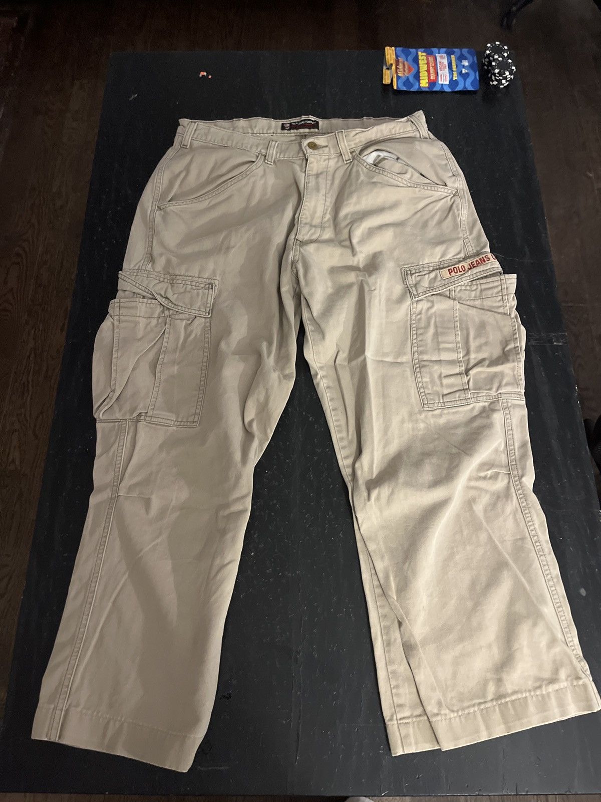 Polo Ralph Lauren POLO JEANS COMPANY CARGO DENIM Size US 33 - 1 Thumbnail