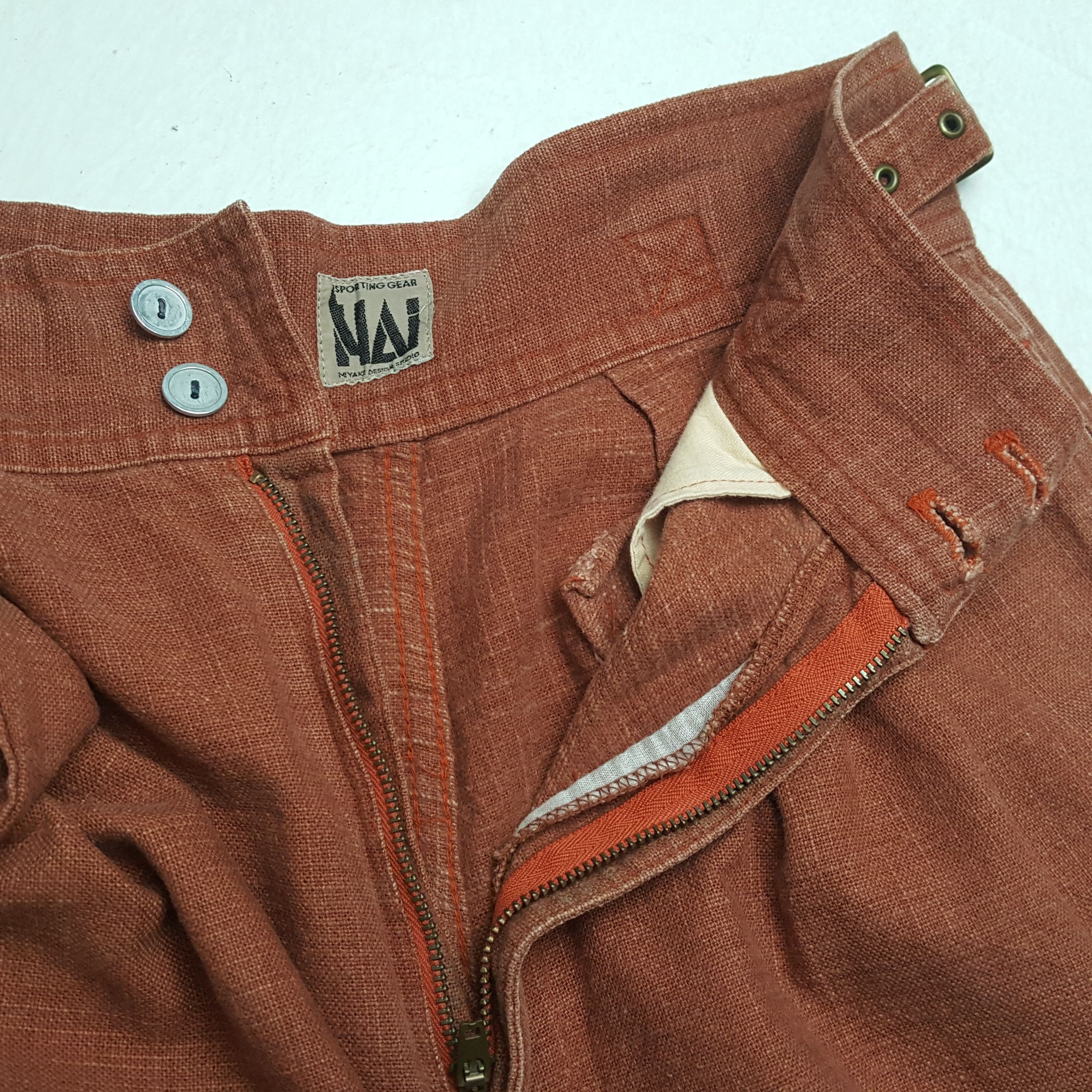 Hai Sporting Gear × Issey Miyake × Vintage Vintage HAI SPORTING GEAR by ISSEY MIYAKE Japan Brand Pants Size 25" / US 0 / IT 36 - 12 Thumbnail