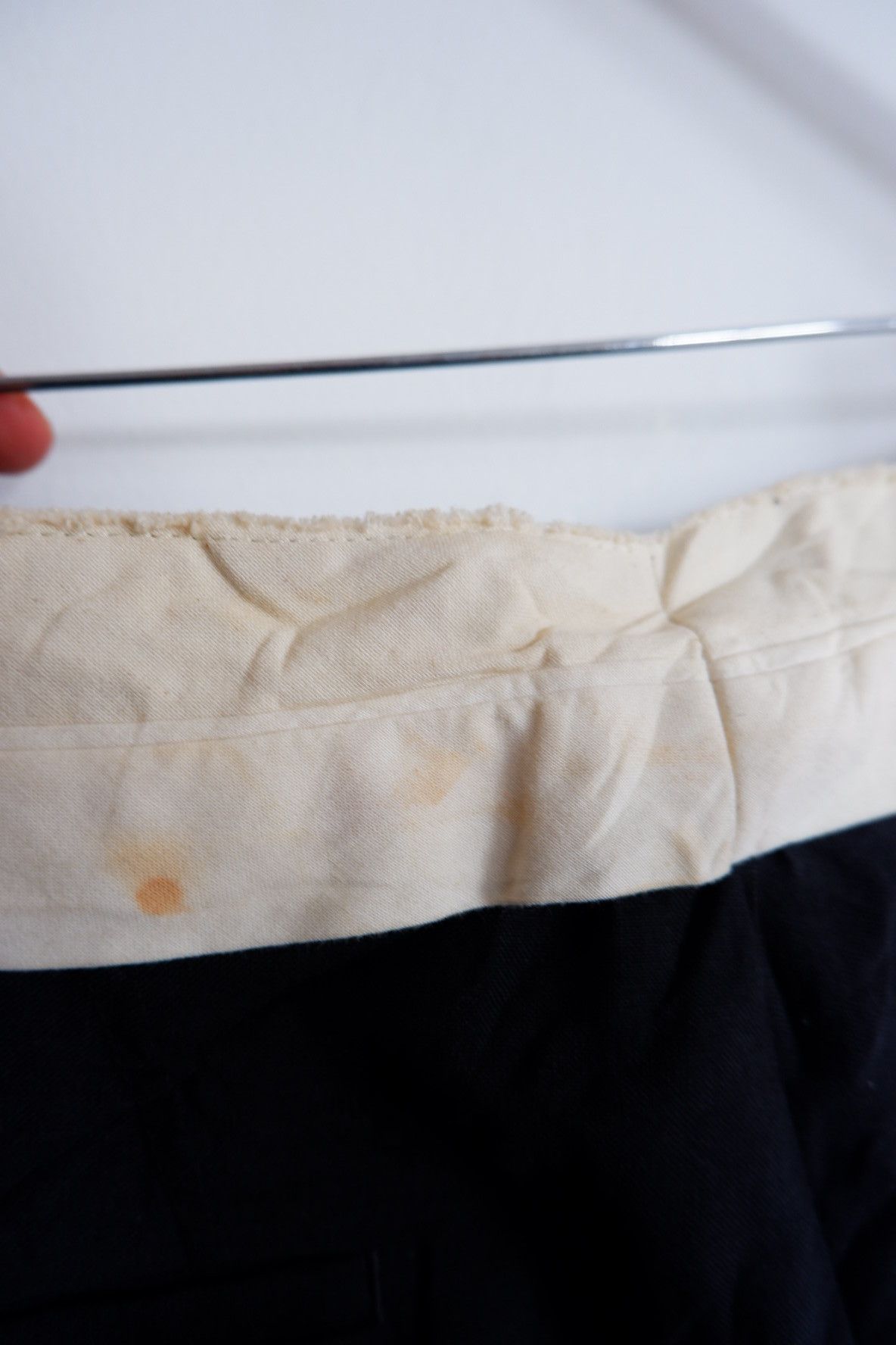 Maison Margiela Inside Out Wool Mohair Straight Pants Size US 30 / EU 46 - 7 Thumbnail