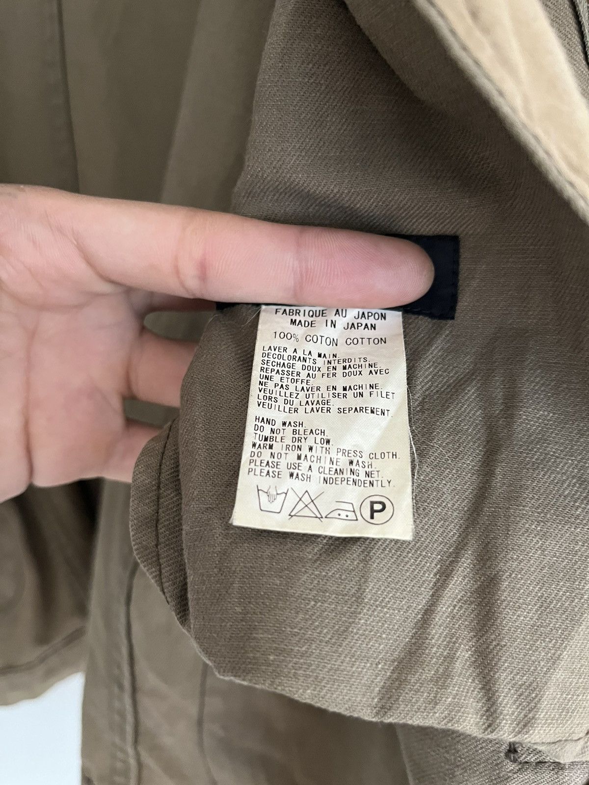 Yohji Yamamoto Y’s YOHJI YAMAMOTO Rare Design Parka Jacket Size US L / EU 52-54 / 3 - 10 Thumbnail