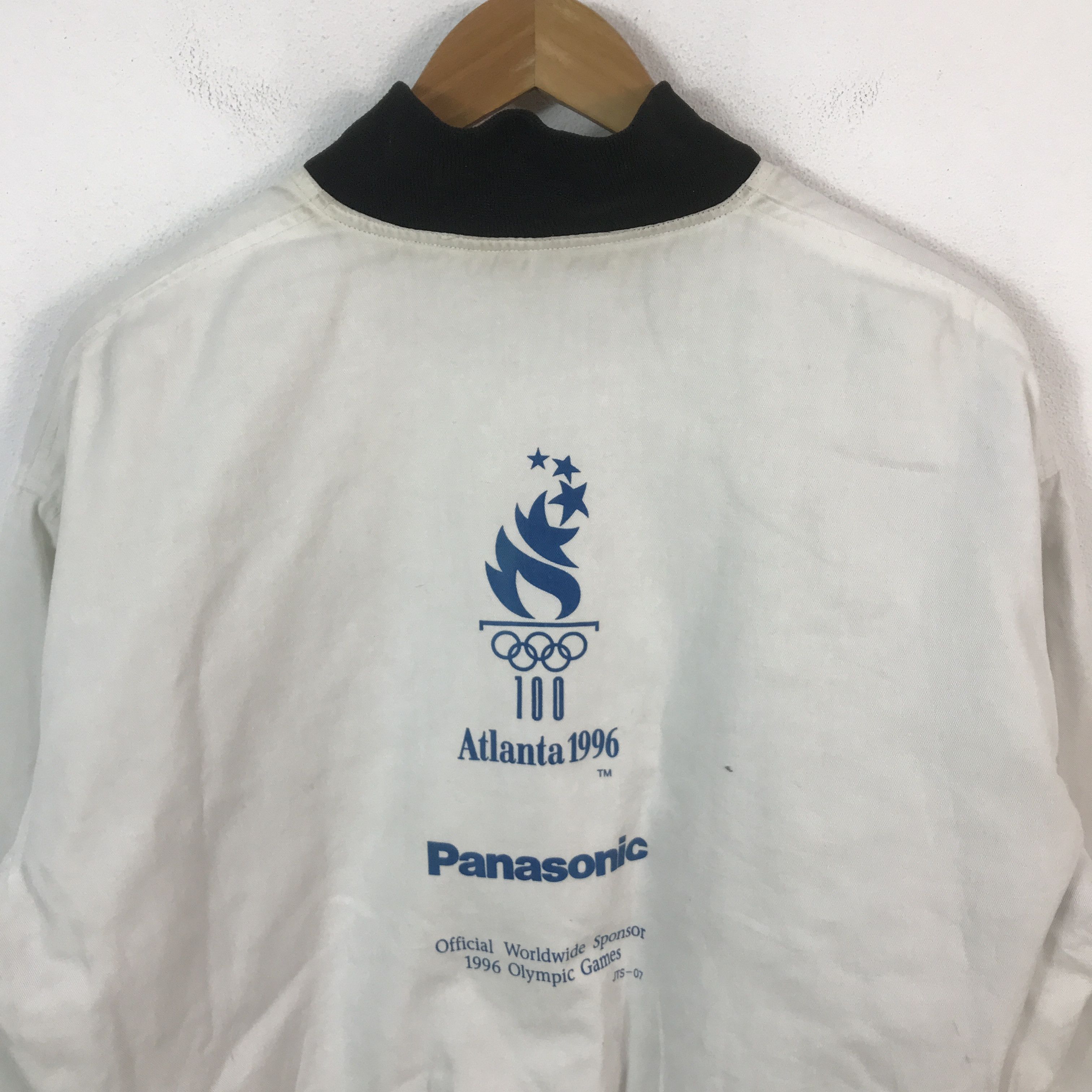 Japanese Brand Vintage Atlanta 1996 X Panasonic snap Button jacket Size US L / EU 52-54 / 3 - 4 Thumbnail